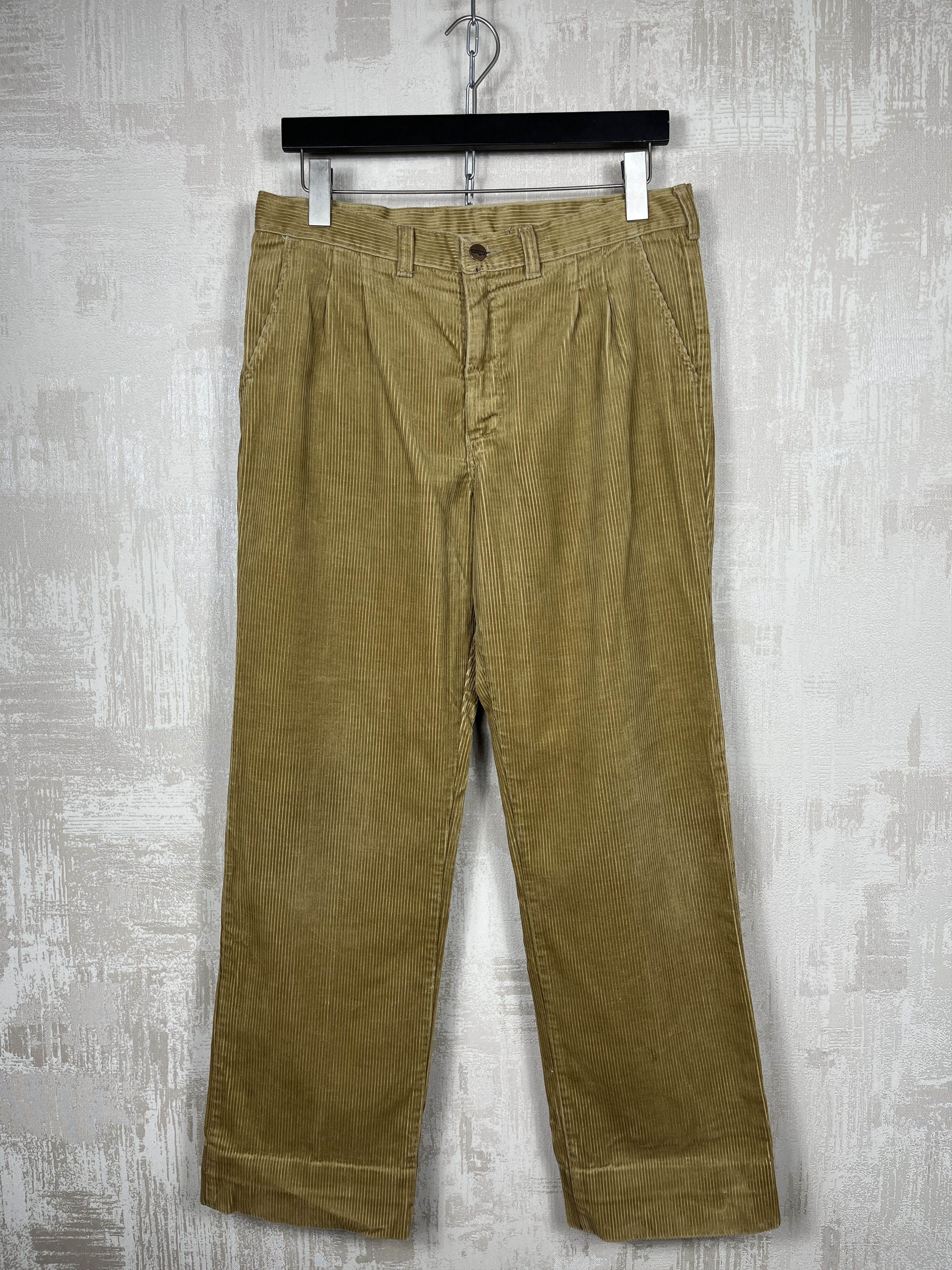 Vintage 70s 80s Wrangler Corduroy Vintage Chino Pants Eclair Zip Size US 34 / EU 50 - 2 Thumbnail