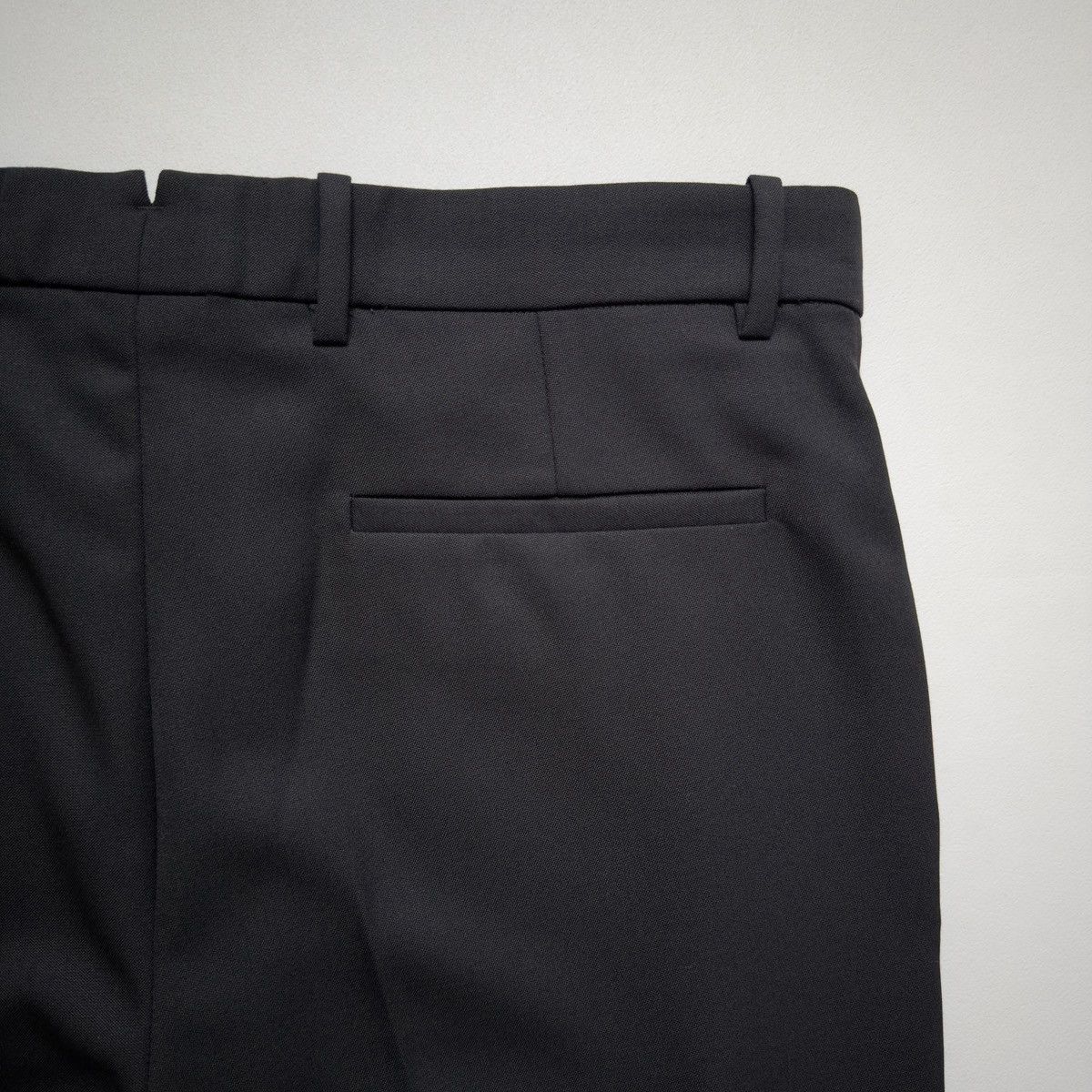 Ann Demeulemeester ‘Stanis’ Black Wool Wide Leg Pants Size US 34 / EU 50 - 15 Thumbnail