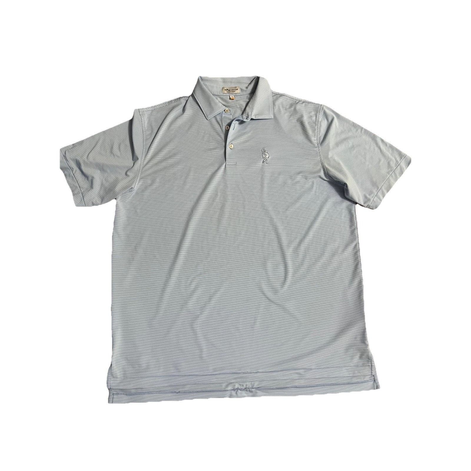 Peter Millar Peter Millar Short Sleeve Stretch Golf Polo XL A001715 Size US XL / EU 56 / 4 - 1 Thumbnail