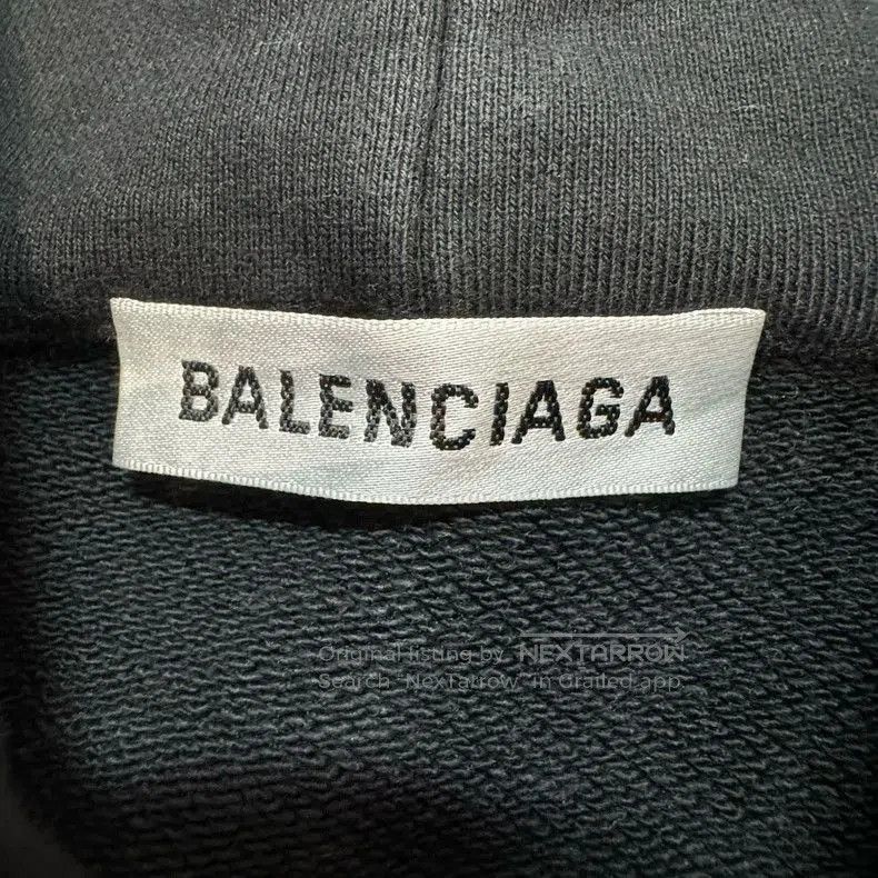 Balenciaga Balenciaga Crew Logo Zip Hoodie Black. Size US S / EU 44-46 / 1 - 7 Thumbnail