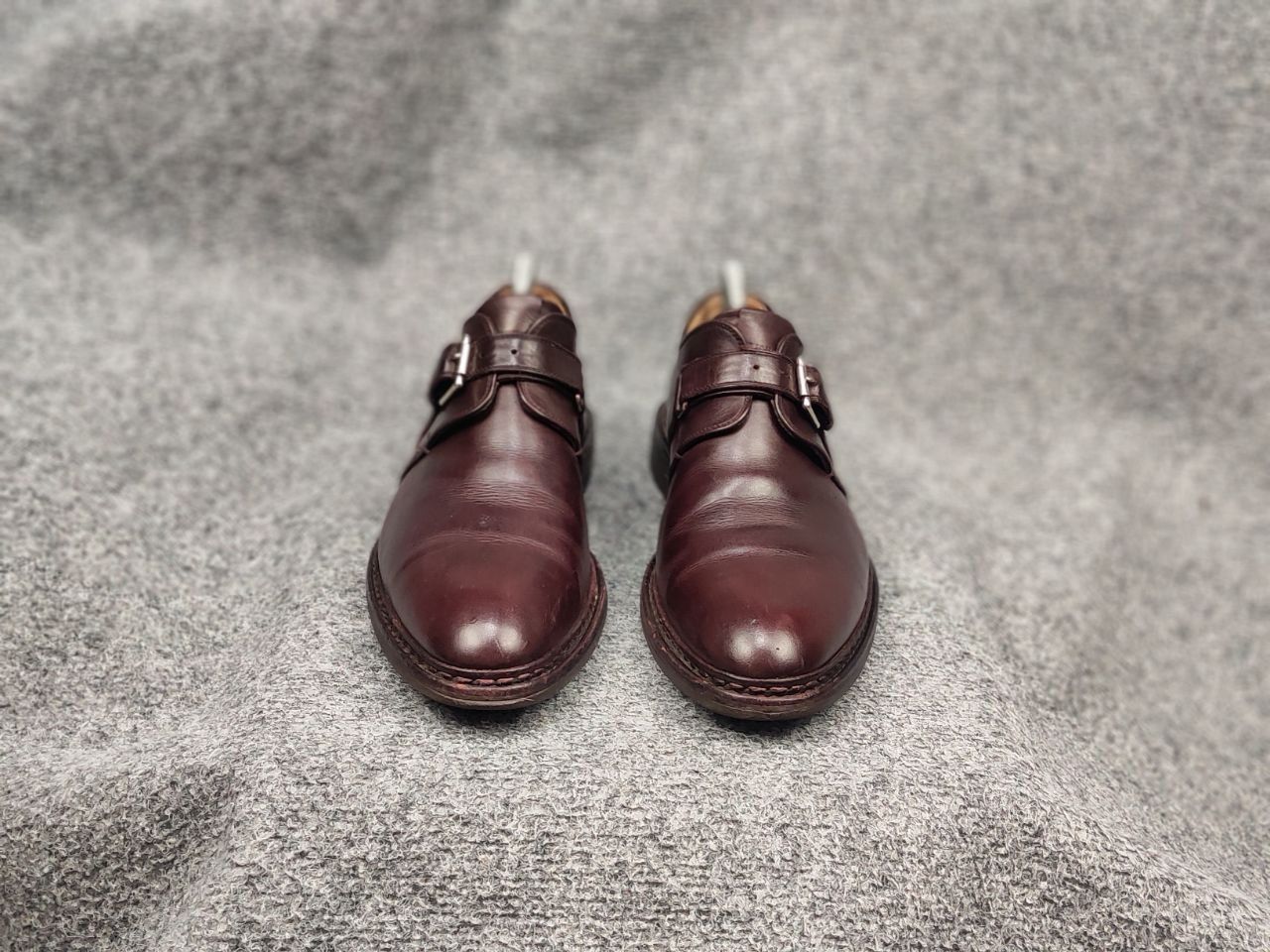 Heschung Heschuhd Design Bouleau Single Monk Strap Toe Derby Shoes Size US 8.5 / EU 41-42 - 5 Thumbnail