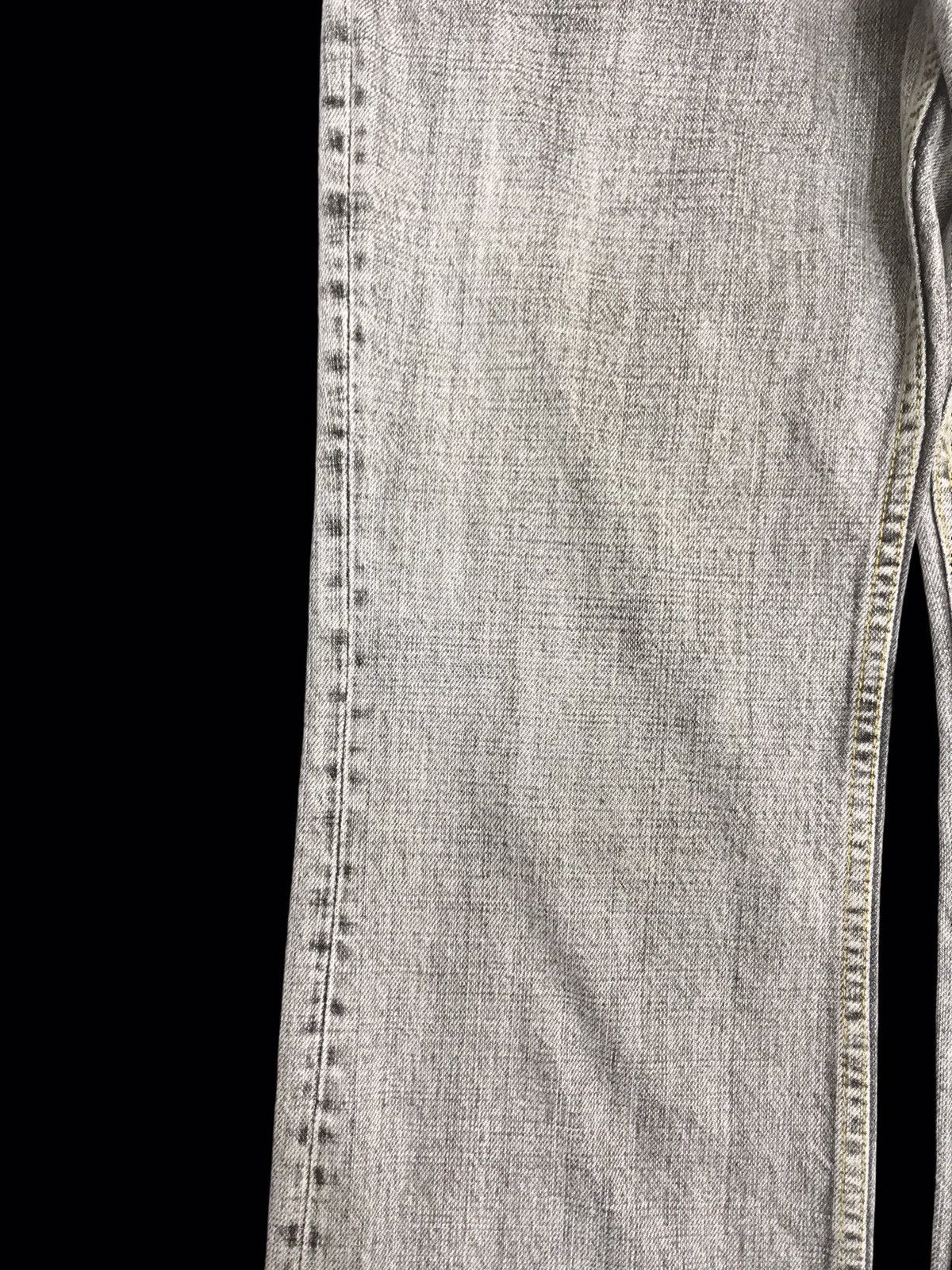 Designer × Japanese Brand 💥FLARE💥MONSIEUR NICOLE LIGHT BLACK WASH FLARE DENIM F190 Size US 32 / EU 48 - 6 Thumbnail