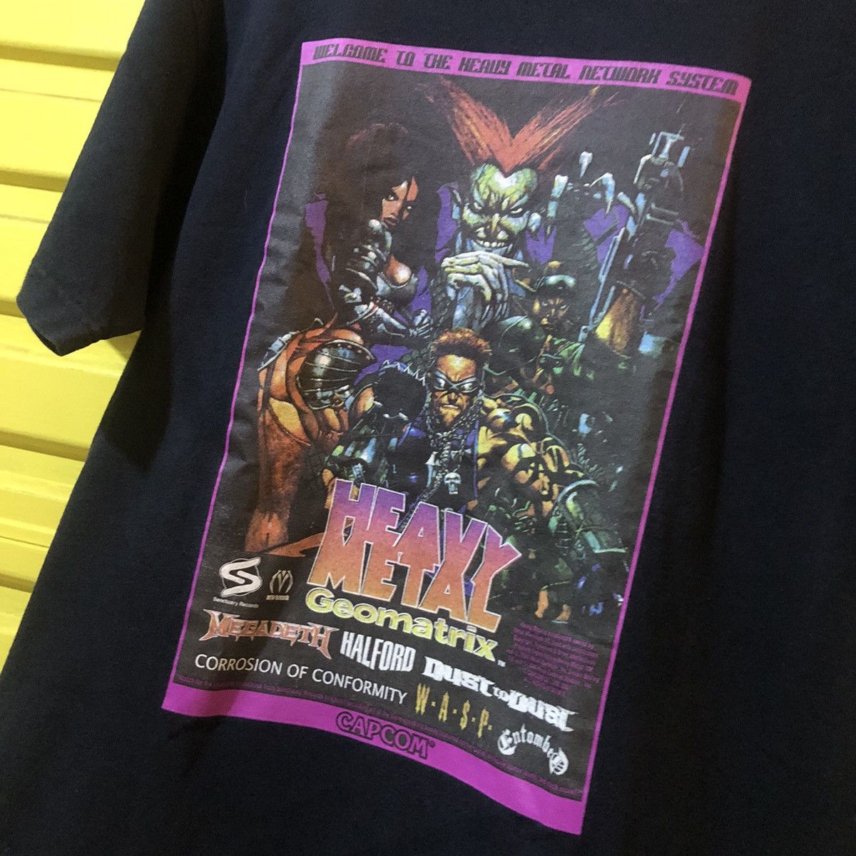 Band Tees × Vintage Vintage Heavy Metal Capcom Band Tee Size US L / EU 52-54 / 3 - 2 Thumbnail