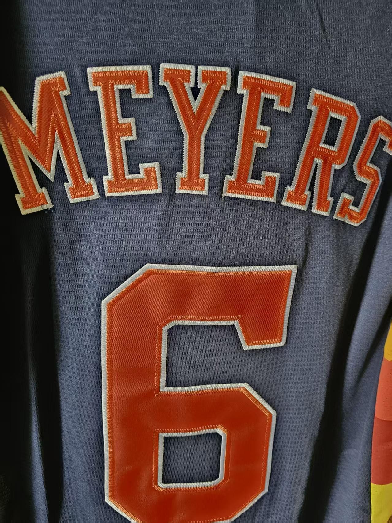 MLB Houston Astros #6 Meyers Jersey Size US XL / EU 56 / 4 - 4 Thumbnail