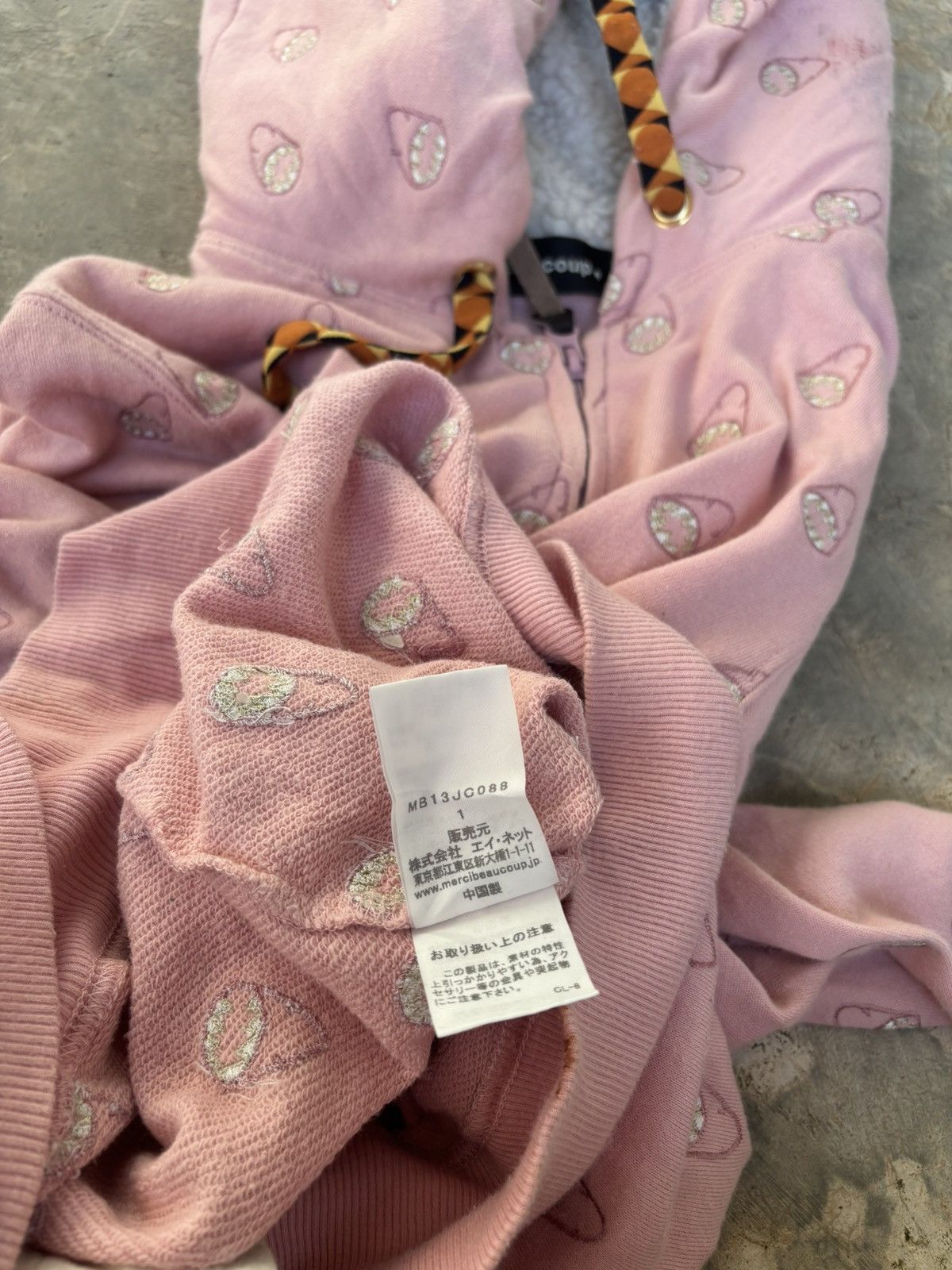 Issey Miyake Mercibeaucoup Shark Issey Miyake Hoodie Size M / US 6-8 / IT 42-44 - 10 Thumbnail