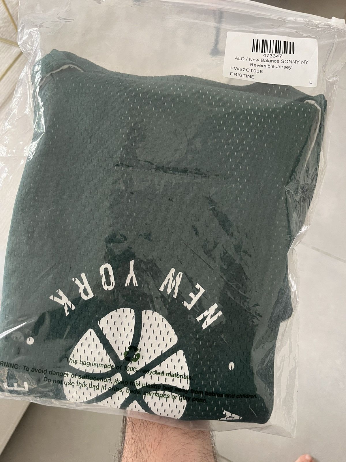 Aime Leon Dore × New Balance Aime Leon Dore Sonny NY New balance Jersey Size US L / EU 52-54 / 3 - 12 Thumbnail