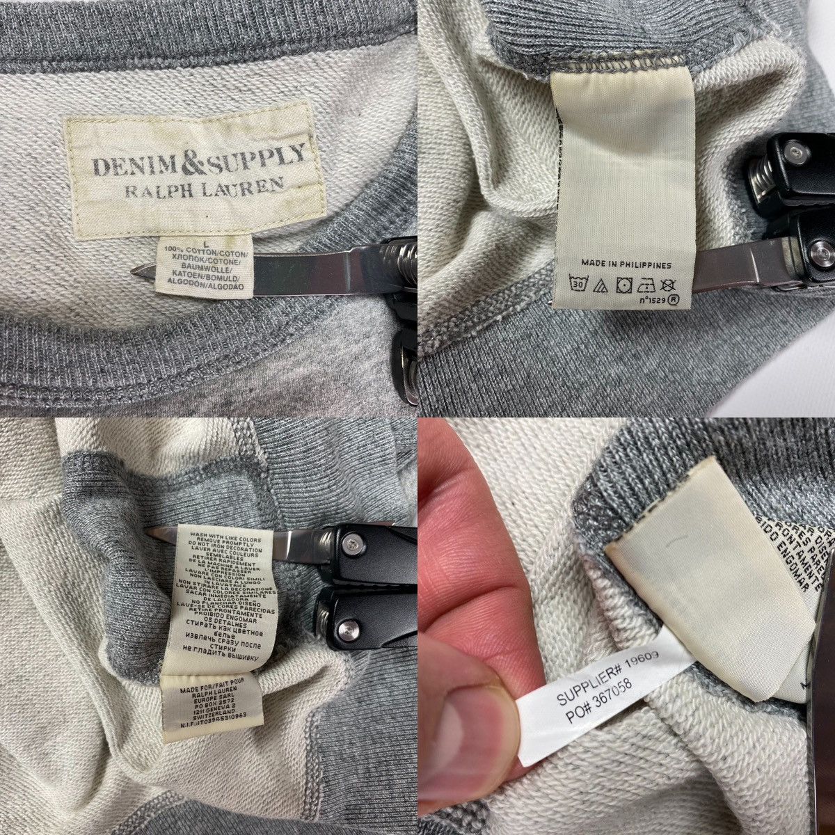 Denim & Supply Ralph Lauren Denim & Supply RALPH LAUREN Sweatshirt Eagle Logo Size US L / EU 52-54 / 3 - 10 Thumbnail
