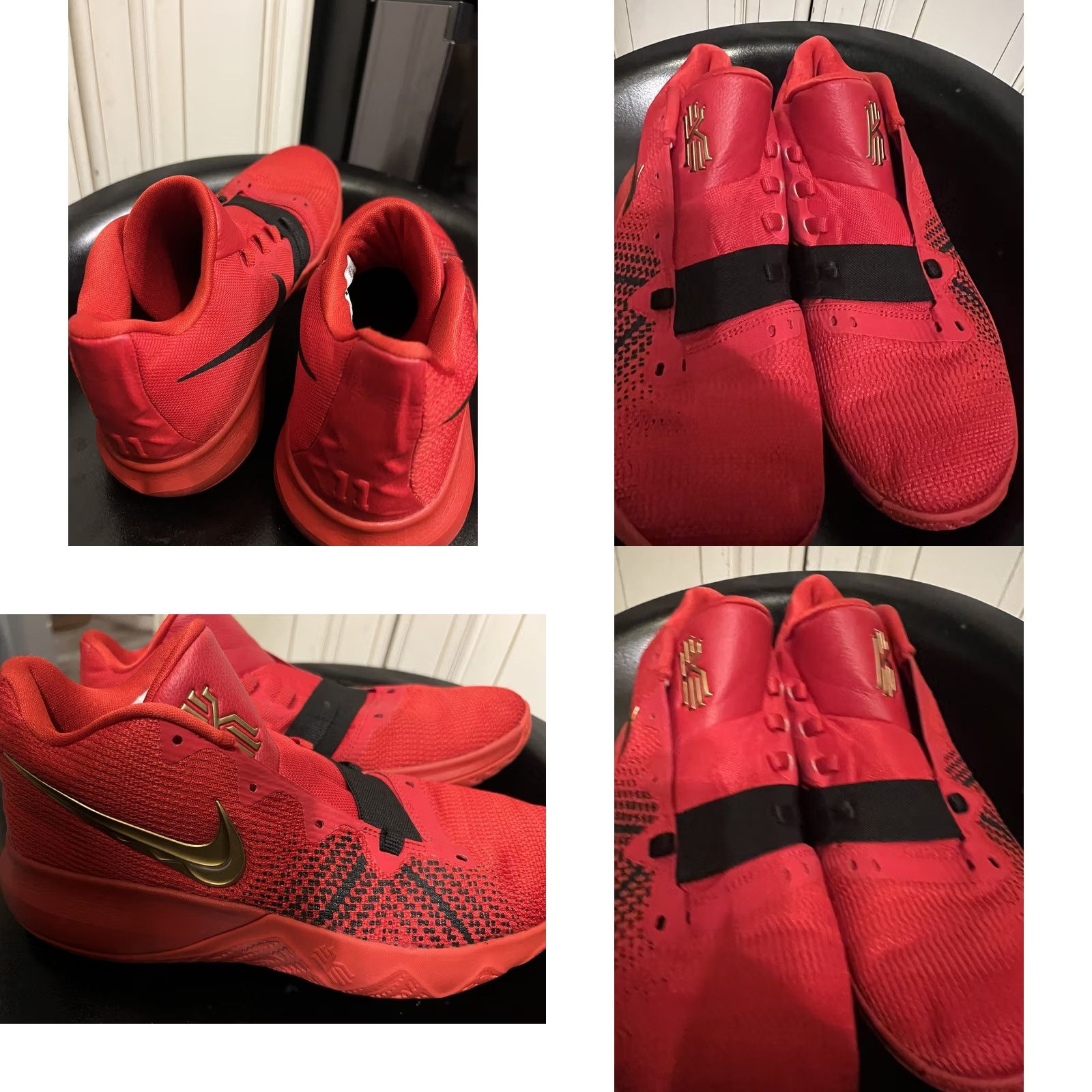 Nike Nike Kyrie Flytrap Basketball Shoes Men US 9 Red AA7071-600 Size US 9 / EU 42 - 9 Thumbnail