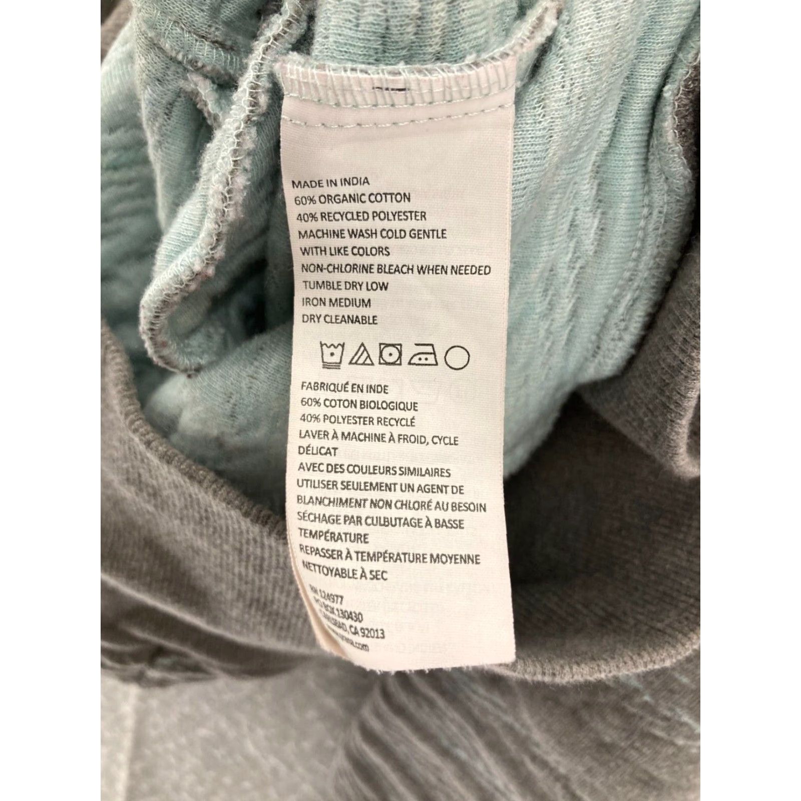 Prana prAna Women's Gray Full Zip Fleece Hoodie Long Sleeve Small Outdoor Activewear Size S / US 4 / IT 40 - 5 Thumbnail