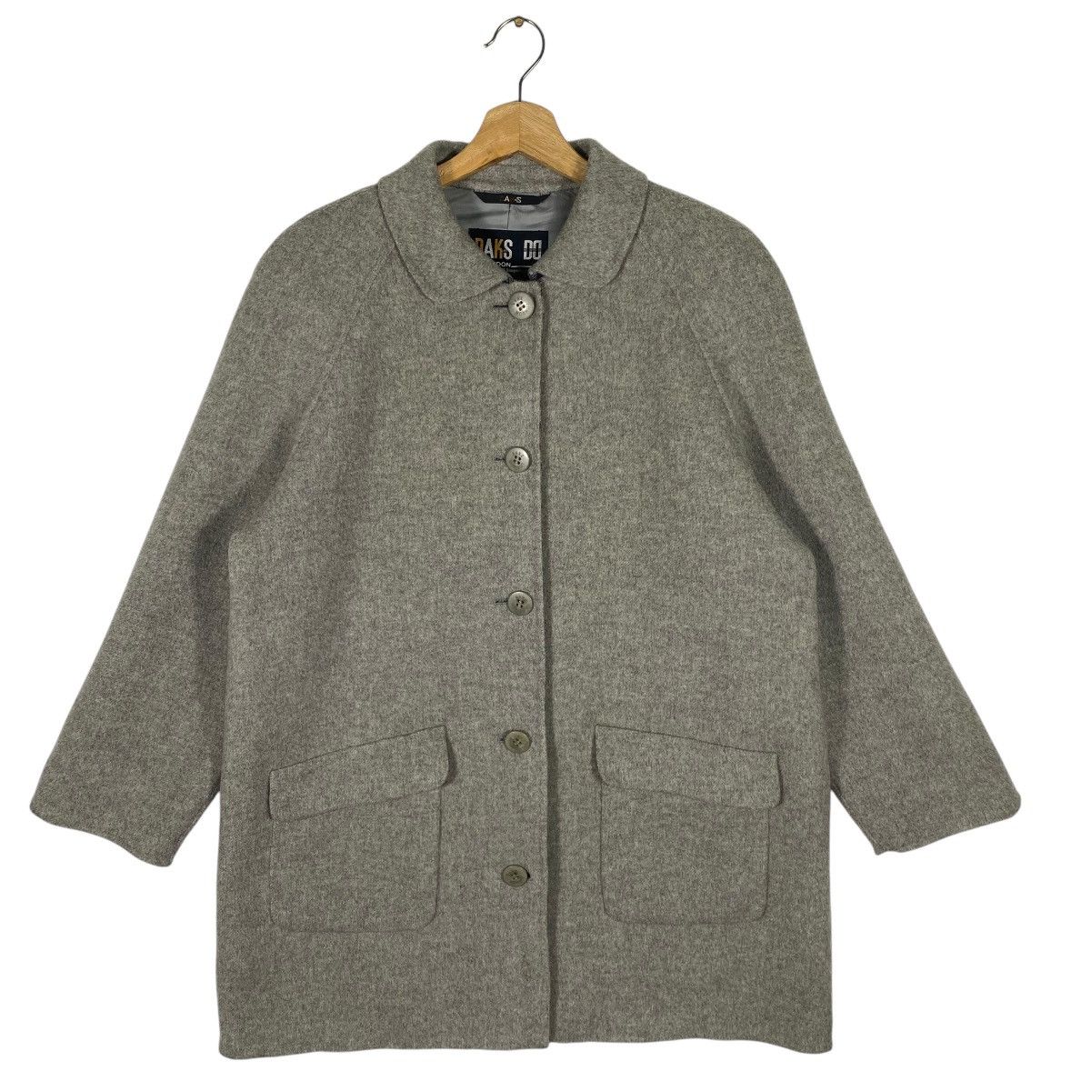 DAKS × Vintage Vintage Daks London Wool Button Jacket L Size Grey Colour Size US L / EU 52-54 / 3 - 1 Thumbnail