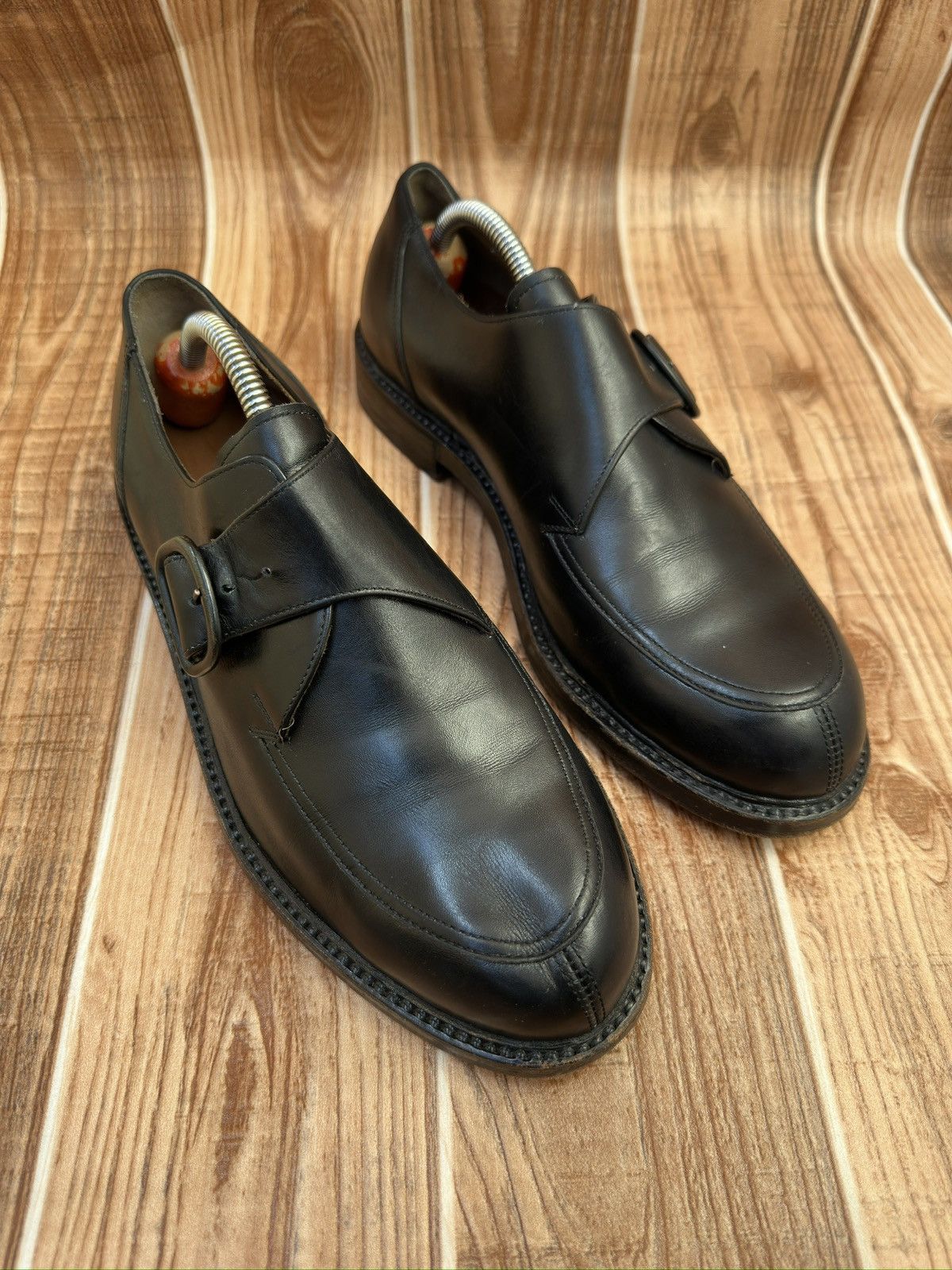 Heinrich Dinkelacker Heinrich Dinkelacker Single Monk Toe Derby Size US 7.5 / EU 40-41 - 2 Thumbnail