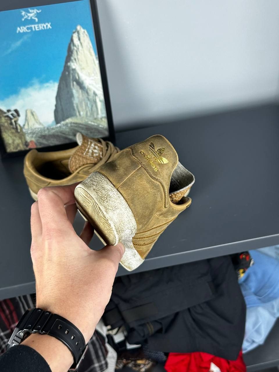 Adidas Adidas 350 Brown Gum Low Hype Sneakers Rare Streetwear Y2k Size US 9.5 / EU 42-43 - 4 Thumbnail
