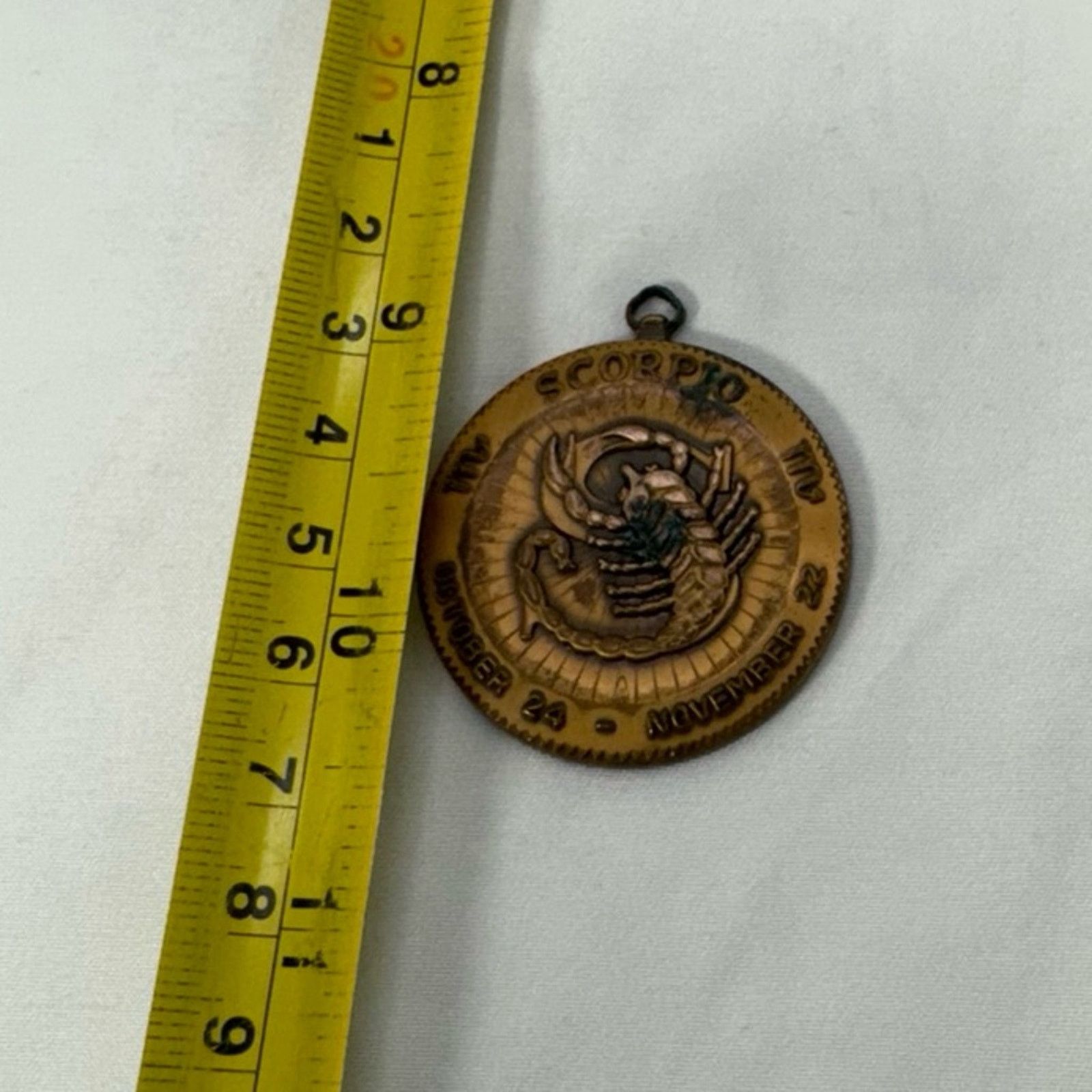 NBDN Nobrandedon VTG bronze Scorpio zodiac pendant Size ONE SIZE - 6 Thumbnail