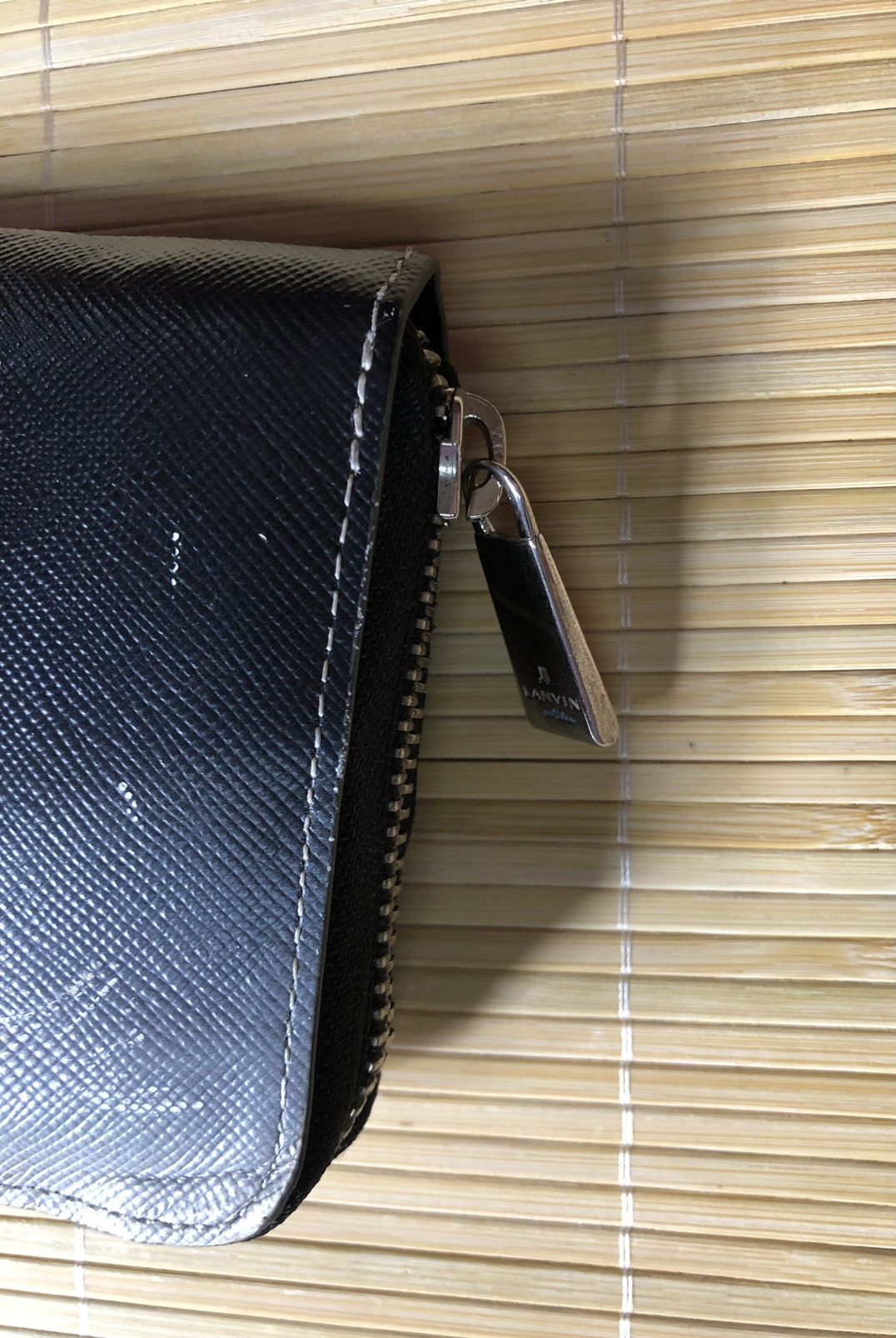 Designer × Lanvin Lanvin en bleu long wallet two tone Size ONE SIZE - 7 Thumbnail