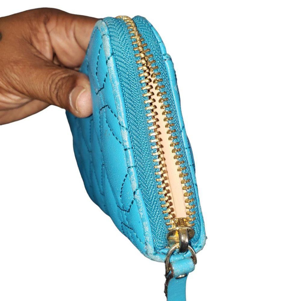 Designer CT368 Kate Spade Aqua Zippered Clutch Wallet Size ONE SIZE - 6 Thumbnail