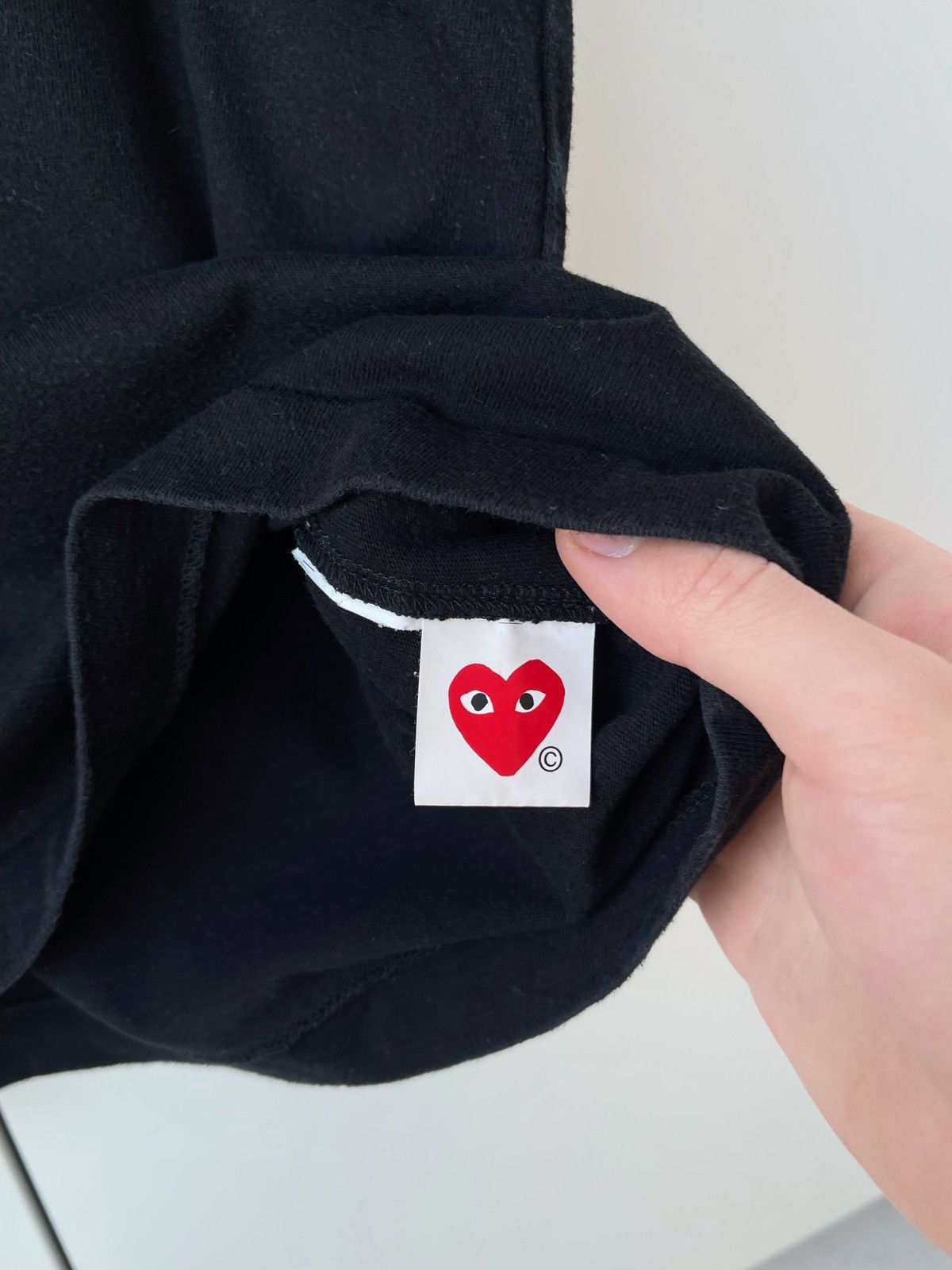 Comme des Garcons × Comme des Garcons Homme × Comme des Garcons PLAY Comme Des Garcons Play Tee Size US L / EU 52-54 / 3 - 5 Thumbnail
