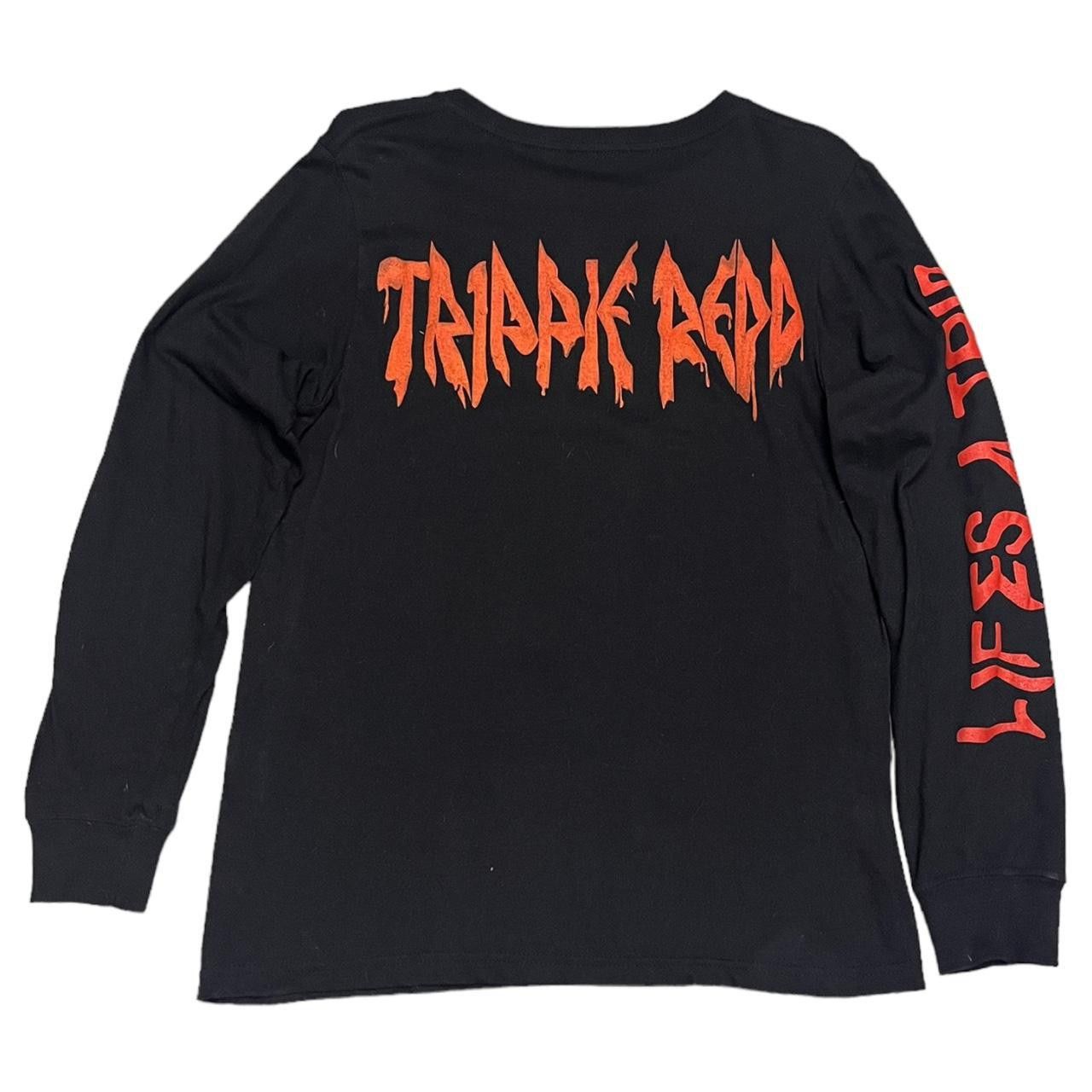 Rap Tees Trippie Redd “LIFE’S A TRIP” 1400 Melting Rap Tee Shirt Size US S / EU 44-46 / 1 - 2 Thumbnail