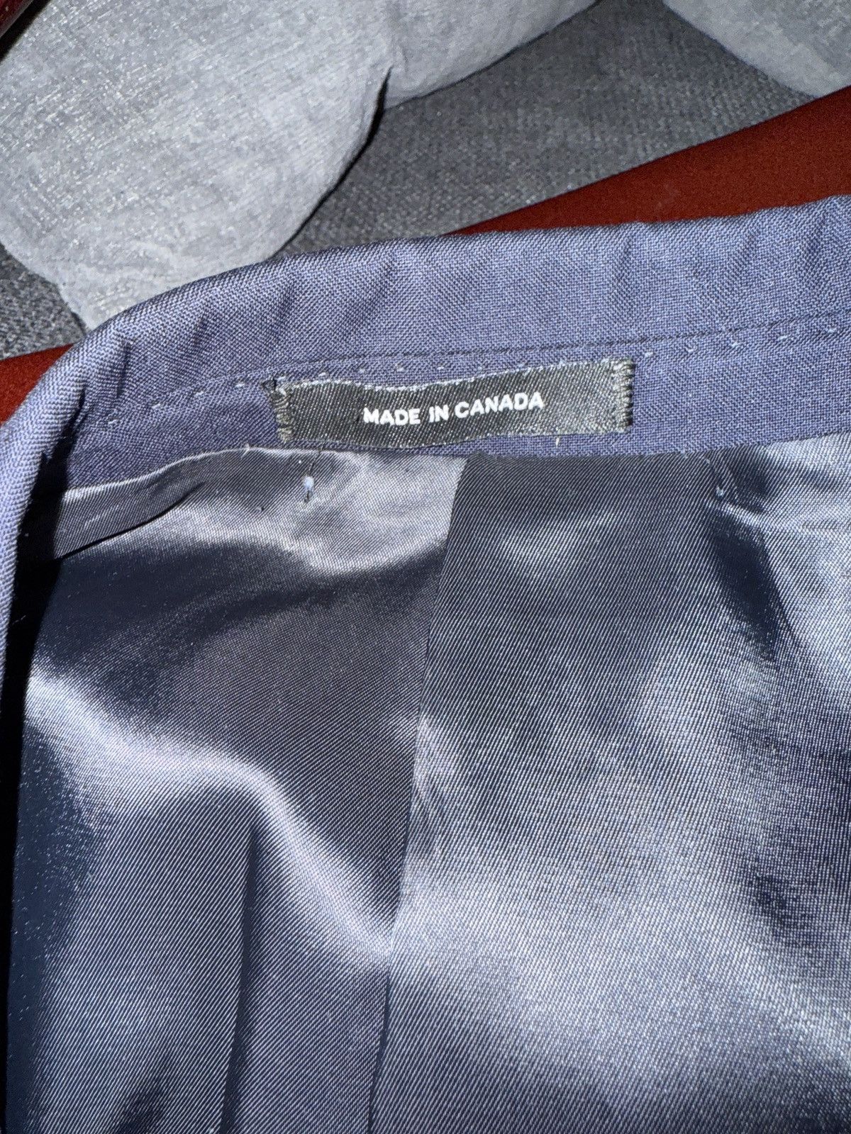 J. Press Navy Blazer Size 36R - 3 Thumbnail