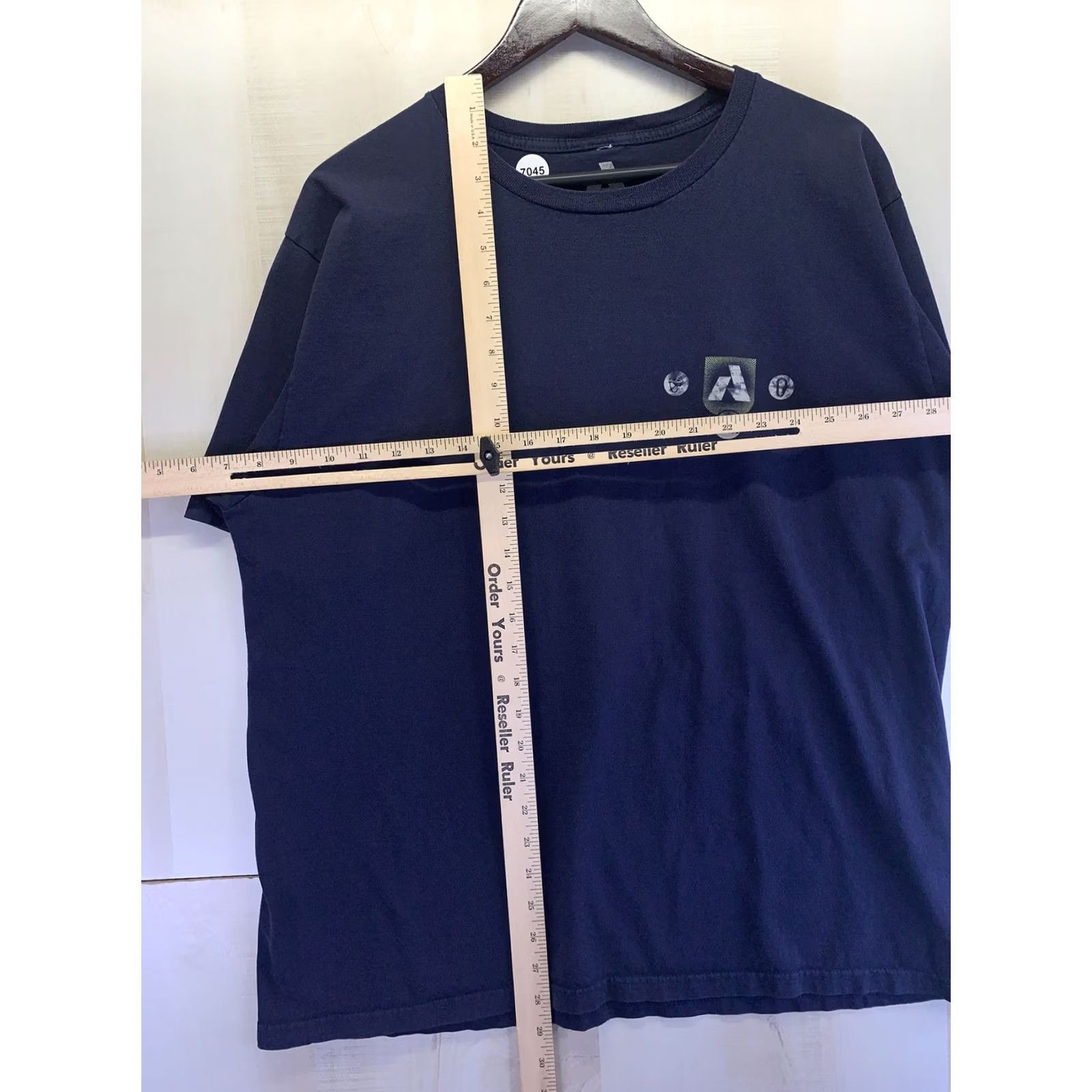 Eddie Bauer Eddie Bauer T Shirt Mens XL-7045 Accent Organic Cotton Graphic Blue 1st Distressed Logo Basic Activewear Shirts Mens XL Blue 7045 Size US XL / EU 56 / 4 - 4 Thumbnail