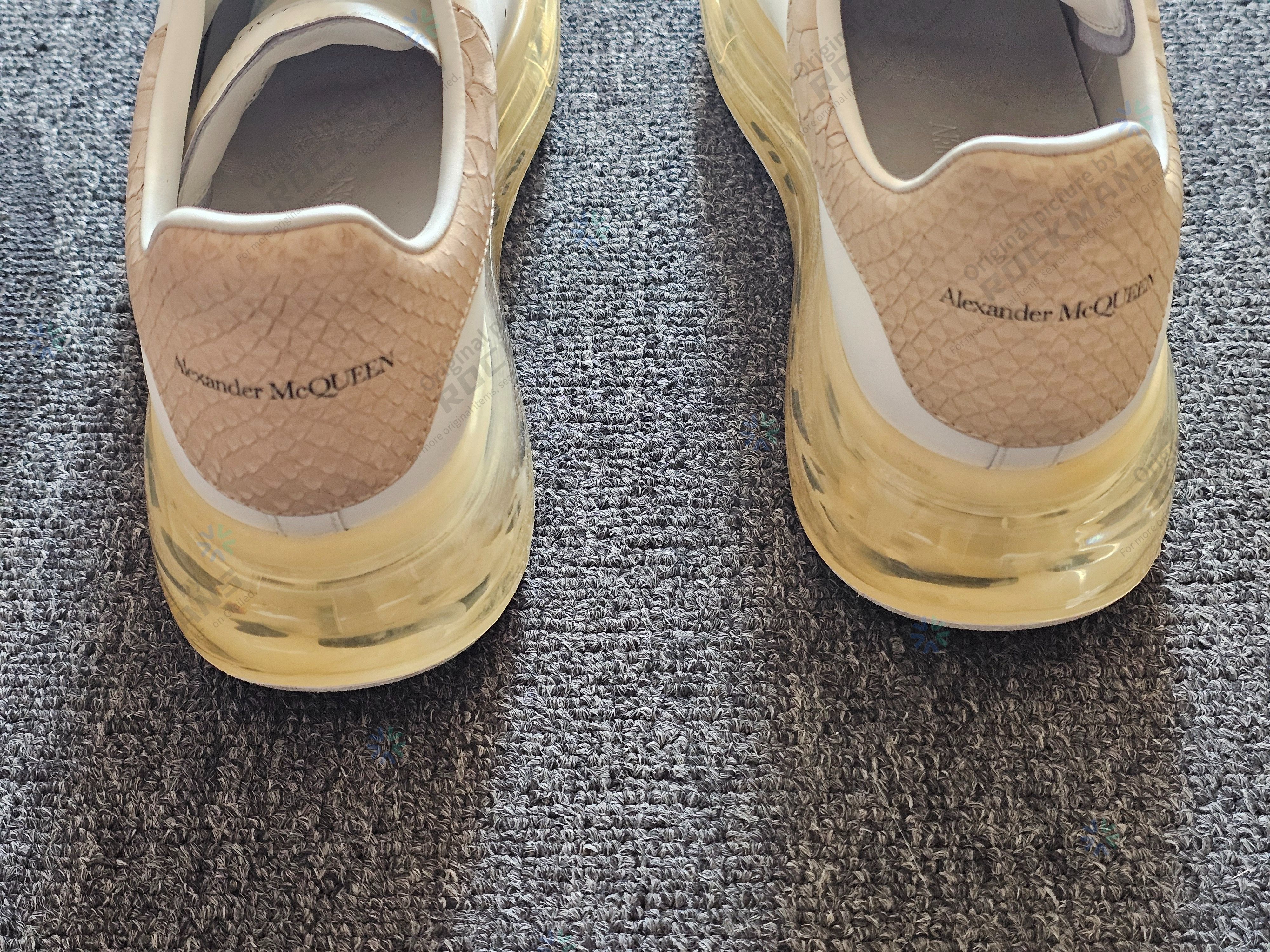 Alexander McQueen Alexander McQueen Oversized Clear Sole Sneakers Size 38 Size US 8 / IT 38 - 8 Thumbnail