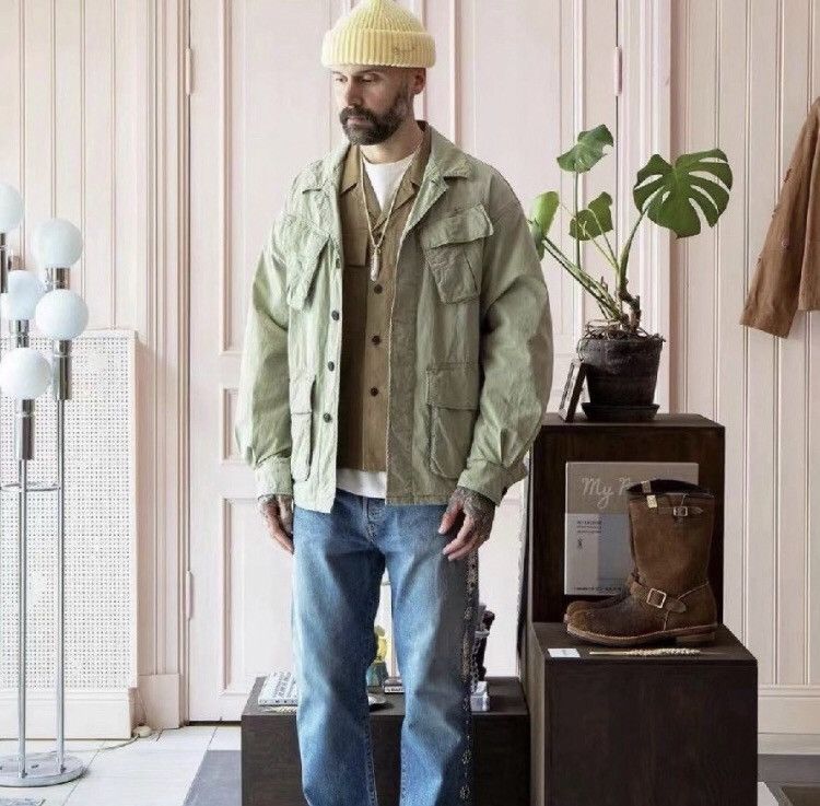 Visvim VISVIM 22SS TROPICAL COMBAT JKT Mud Dyed Four Bag Jacket  