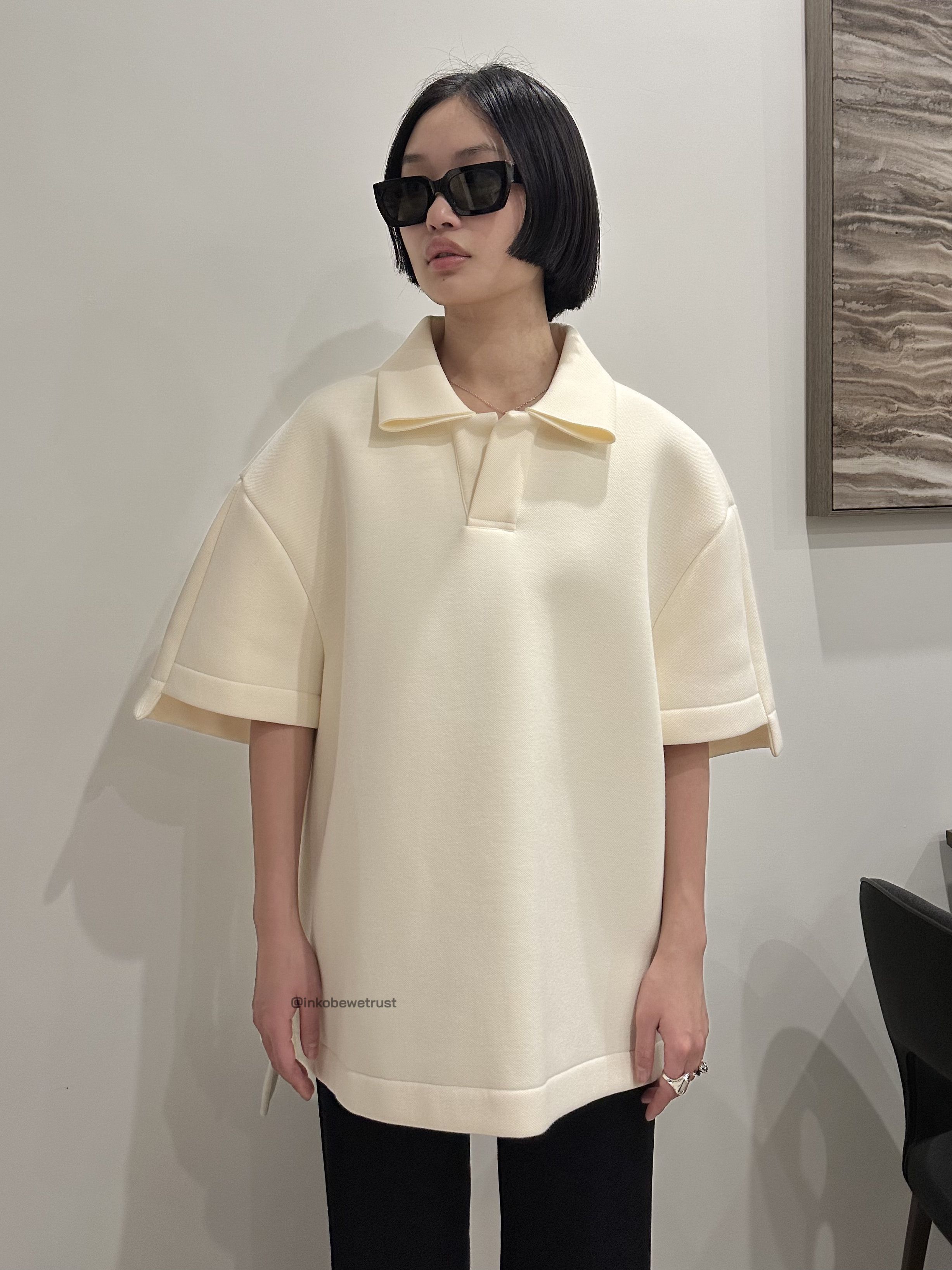 Maison Margiela Oversized Polo Shirt Size US S / EU 44-46 / 1 - 1 Thumbnail