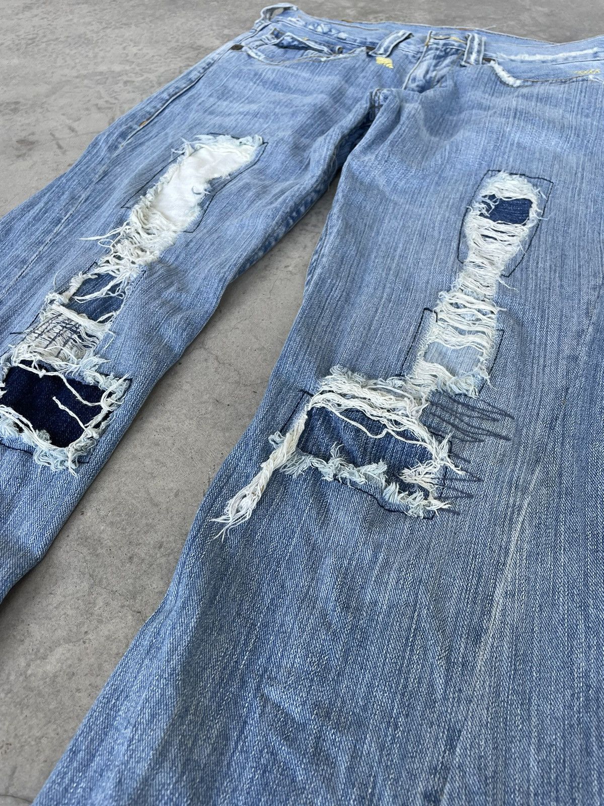 If Six Was Nine Vintage Japanese Brand Flare Jeans Bootcut Size US 32 / EU 48 - 3 Thumbnail