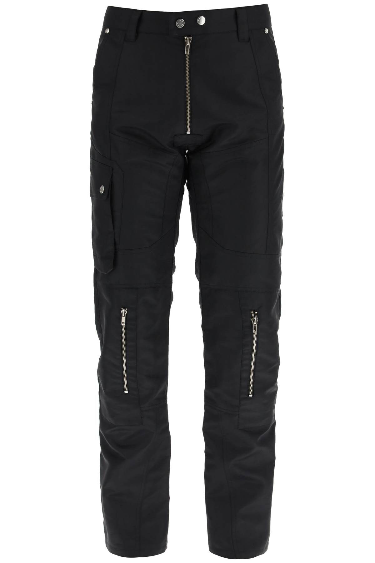 image of Gmbh 'asim' Nylon Biker Trousers in Black, Men's (Size 32)