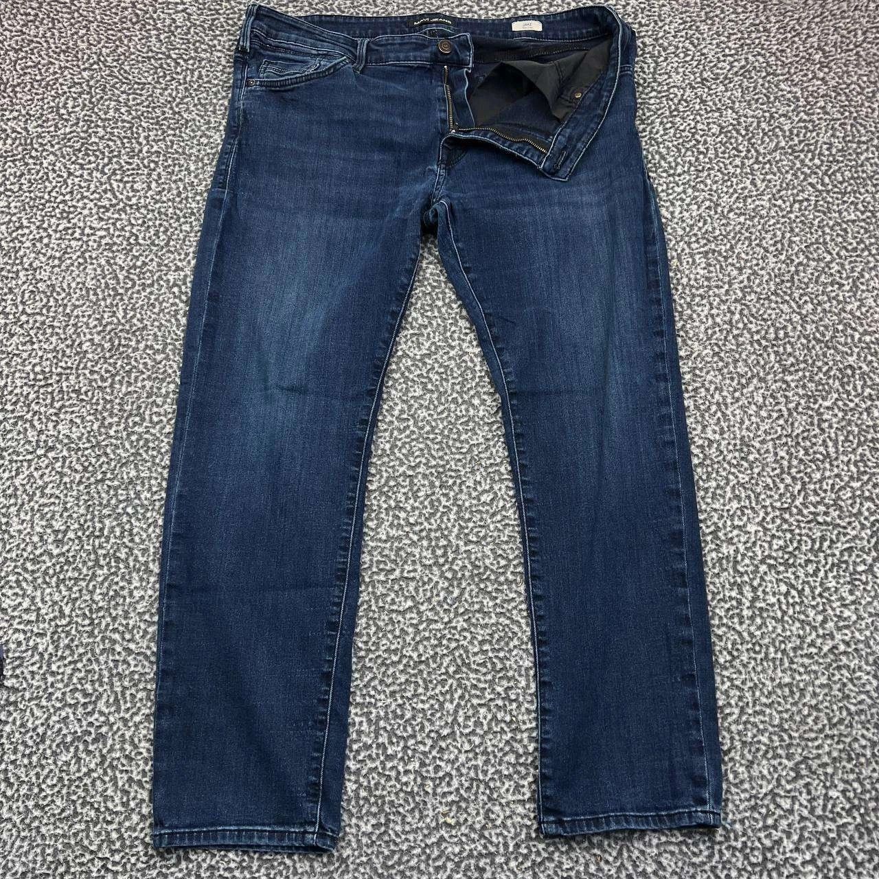 Mavi Mavi Jake Jeans Men 38x30 Blue Slim Leg Denim Pants Pocket Size US 38 / EU 54 - 1 Thumbnail