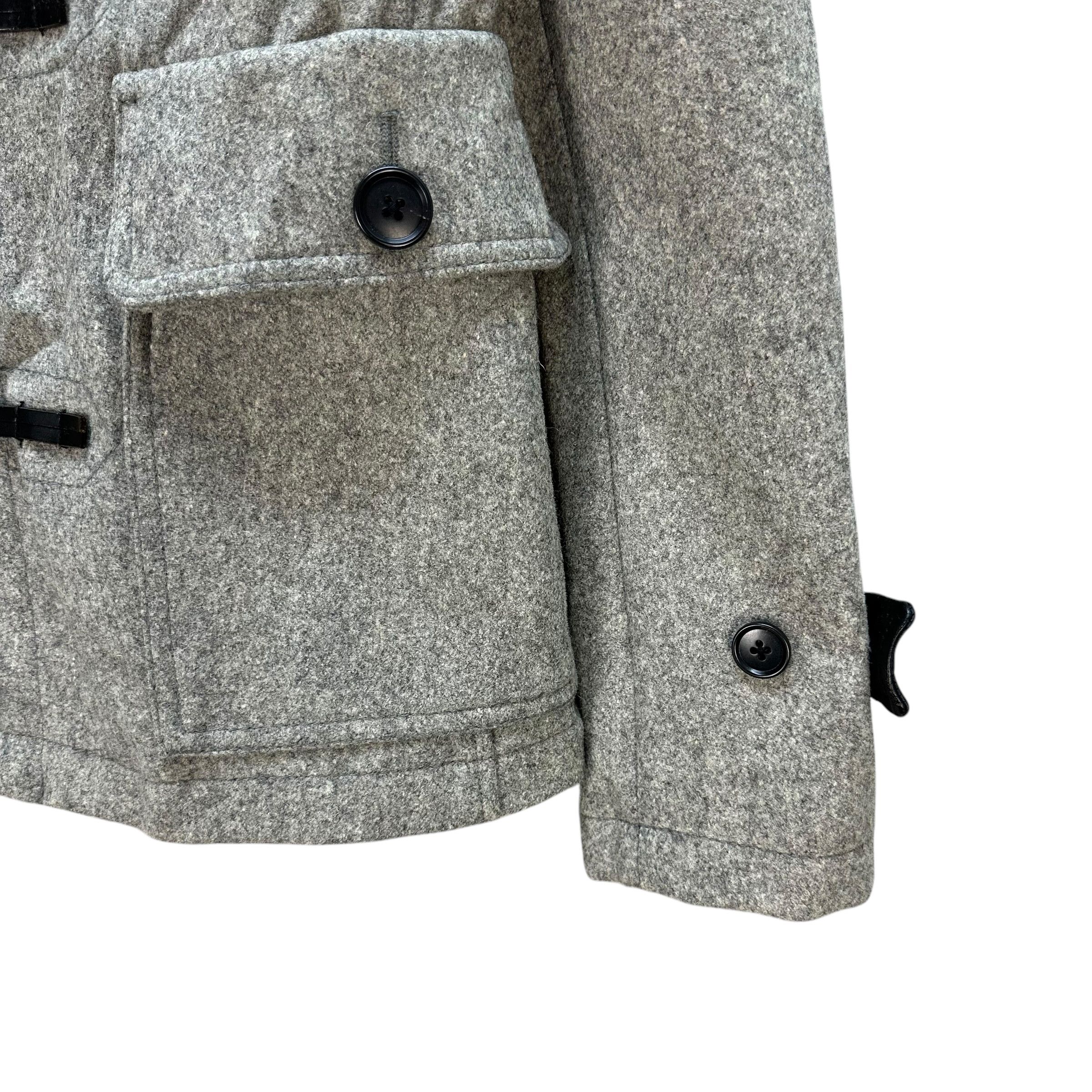 Tete Homme TETE HOMME Wool Blend Short Duffle Coat Jacket #A72-1754 Size US S / EU 44-46 / 1 - 5 Thumbnail