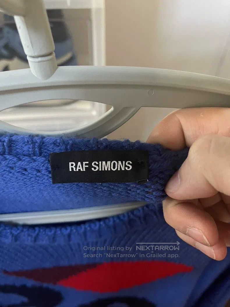Raf Simons Raf Simons The same blue RS sweater Size US M / EU 48-50 / 2 - 2 Thumbnail