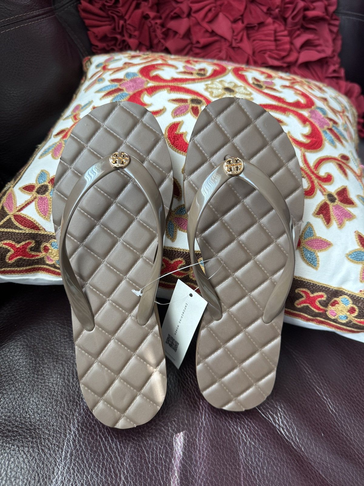 Tory Burch Tory Burch platform Willa flip flop Sandal NWT brown size 8 Size US 8 / IT 38 - 1 Thumbnail