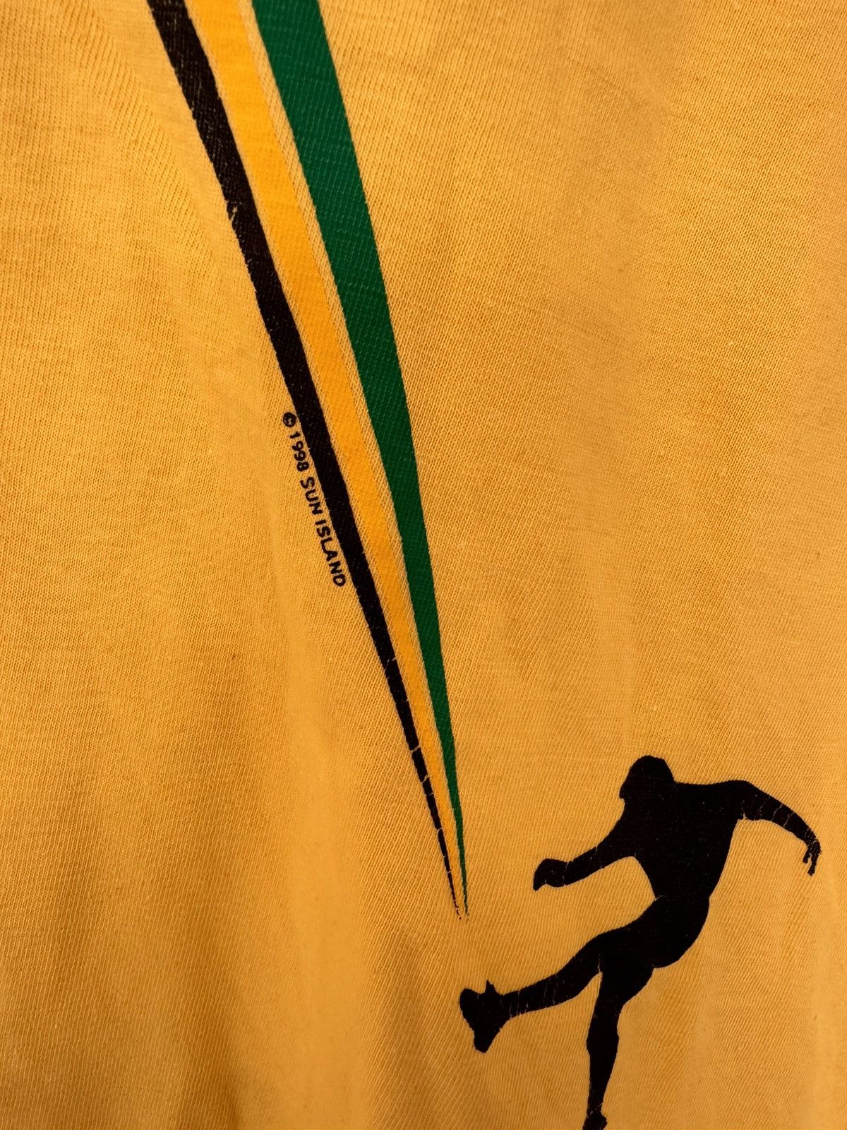 Vintage Vintage t shirt Reggae Boyz football rare 1998 Size US XL / EU 56 / 4 - 4 Thumbnail