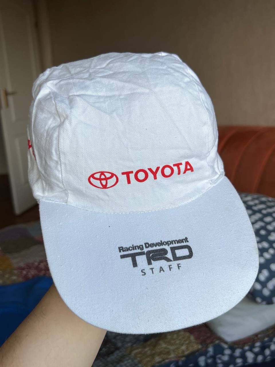 Japanese Brand × Vintage Vintage Toyota Cap Hat TRD Staff Toyota Racing Development Size ONE SIZE - 1 Thumbnail