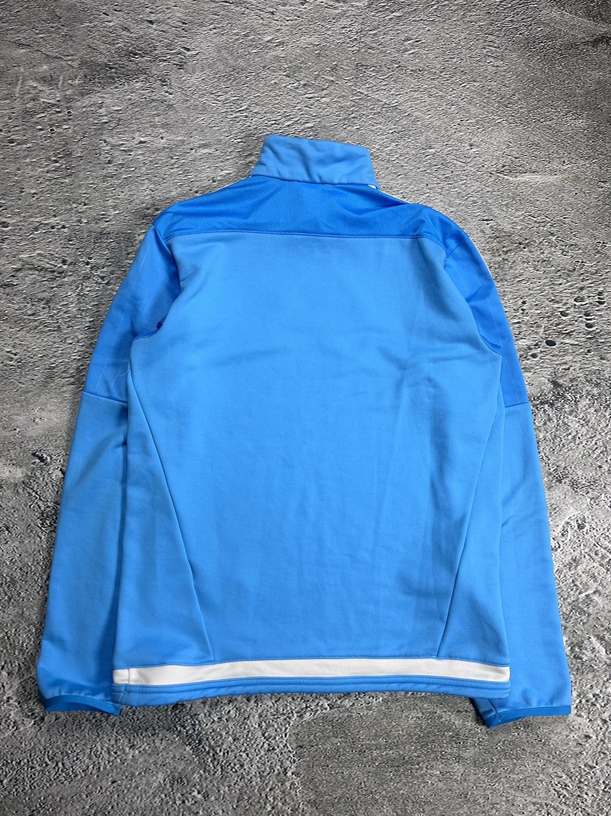 Adidas Olympique Marseille Adidas sweatshirt asymmetrical zip blue Size US S / EU 44-46 / 1 - 7 Thumbnail