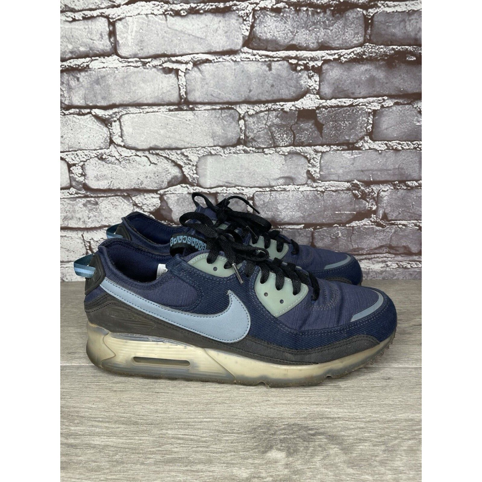 Nike Nike Air Terrascape 90 Midnight Navy Aqua Athletic Shoes Sne Size US 12 / EU 45 - 20 Thumbnail