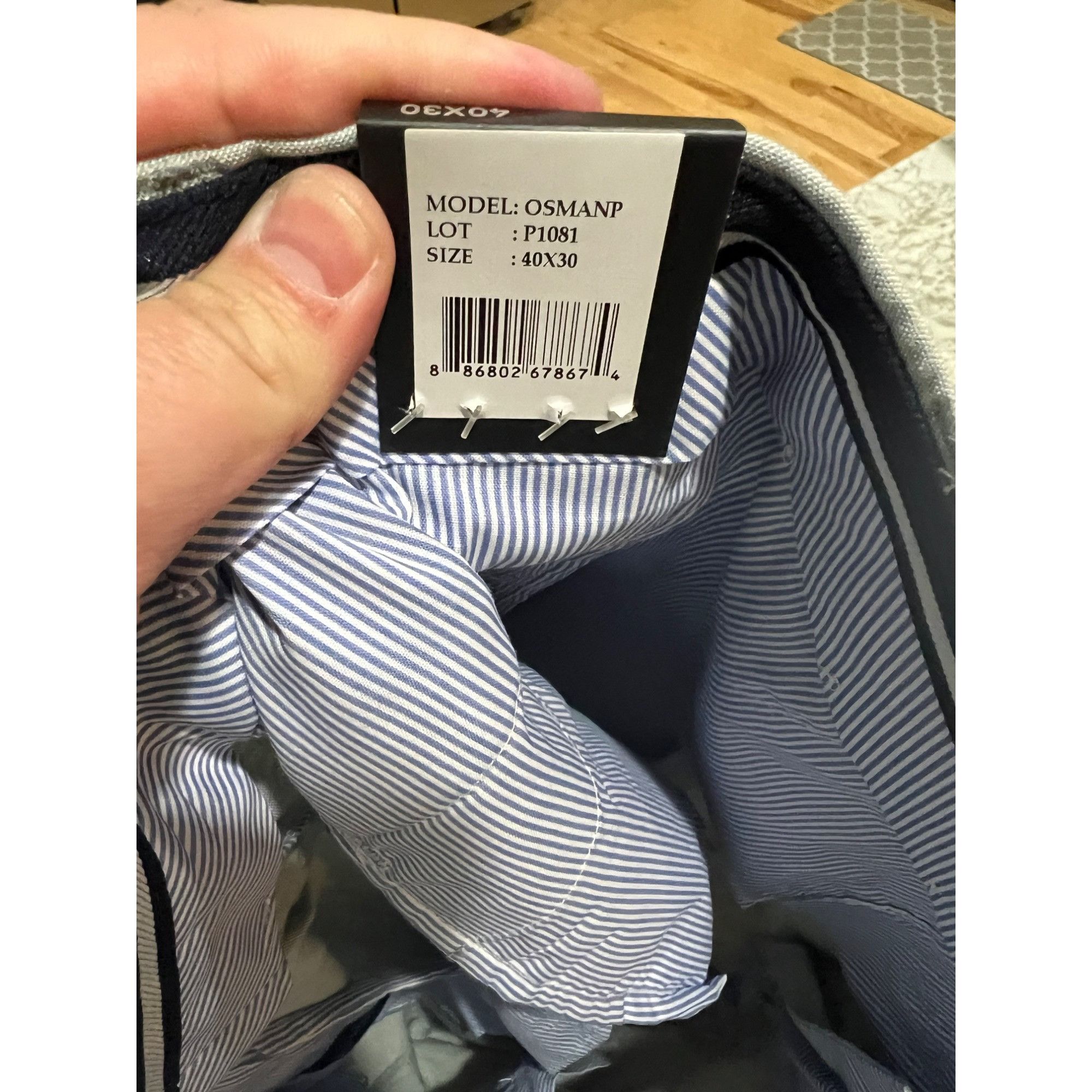Original Penguin Original Penguin Green Chambray Flat Front Pants - NWT Size Size US 40 / EU 56 - 9 Thumbnail