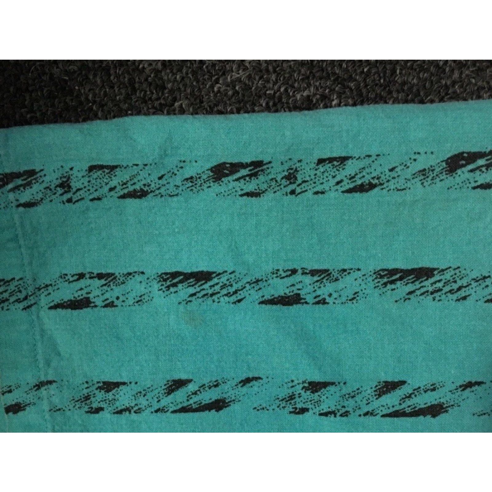 Gotcha VINTAGE All Over Print Shirt M/Adult L Green Striped Button-Up Casual 80s Grunge Surf Beach Vaporwave Size US L / EU 52-54 / 3 - 7 Thumbnail
