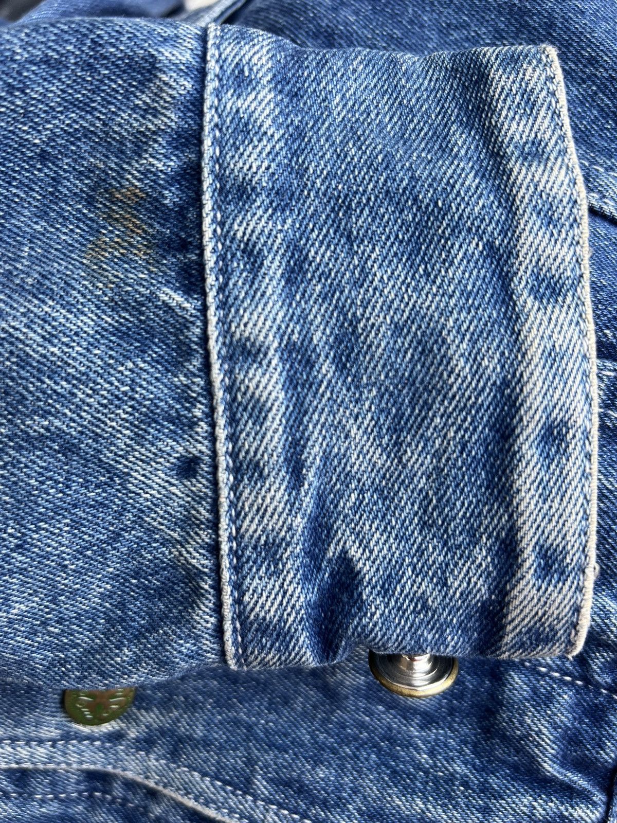 Nicole Club RARE !! Vintage 90s Nicole Club Japan Tactical Denim Jacket Size US L / EU 52-54 / 3 - 19 Thumbnail