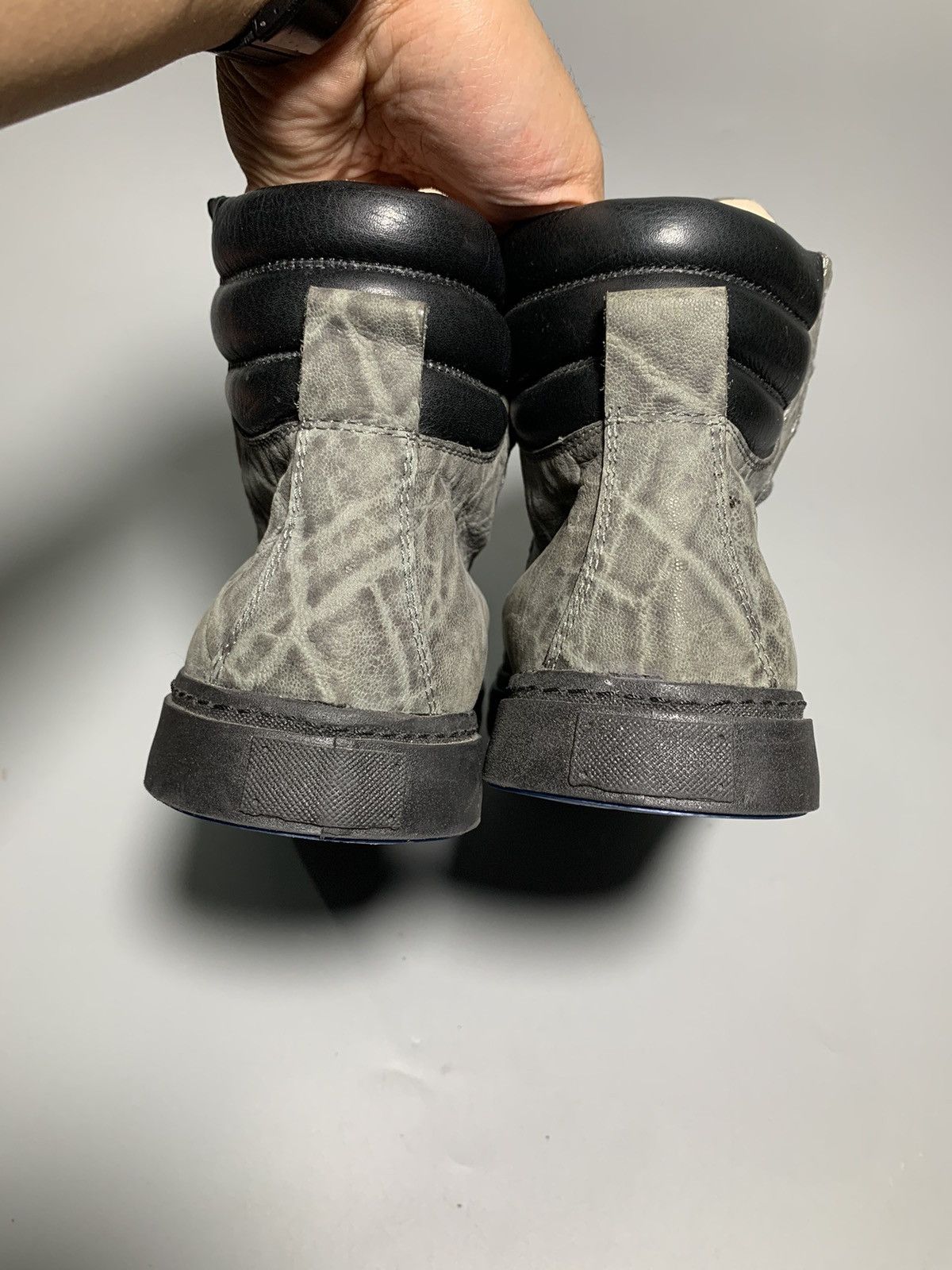 Costume National COSTUME NATIONAL HOMME LEATHER HIGH TOP SNEAKER Size US 7.5 / EU 40-41 - 7 Thumbnail