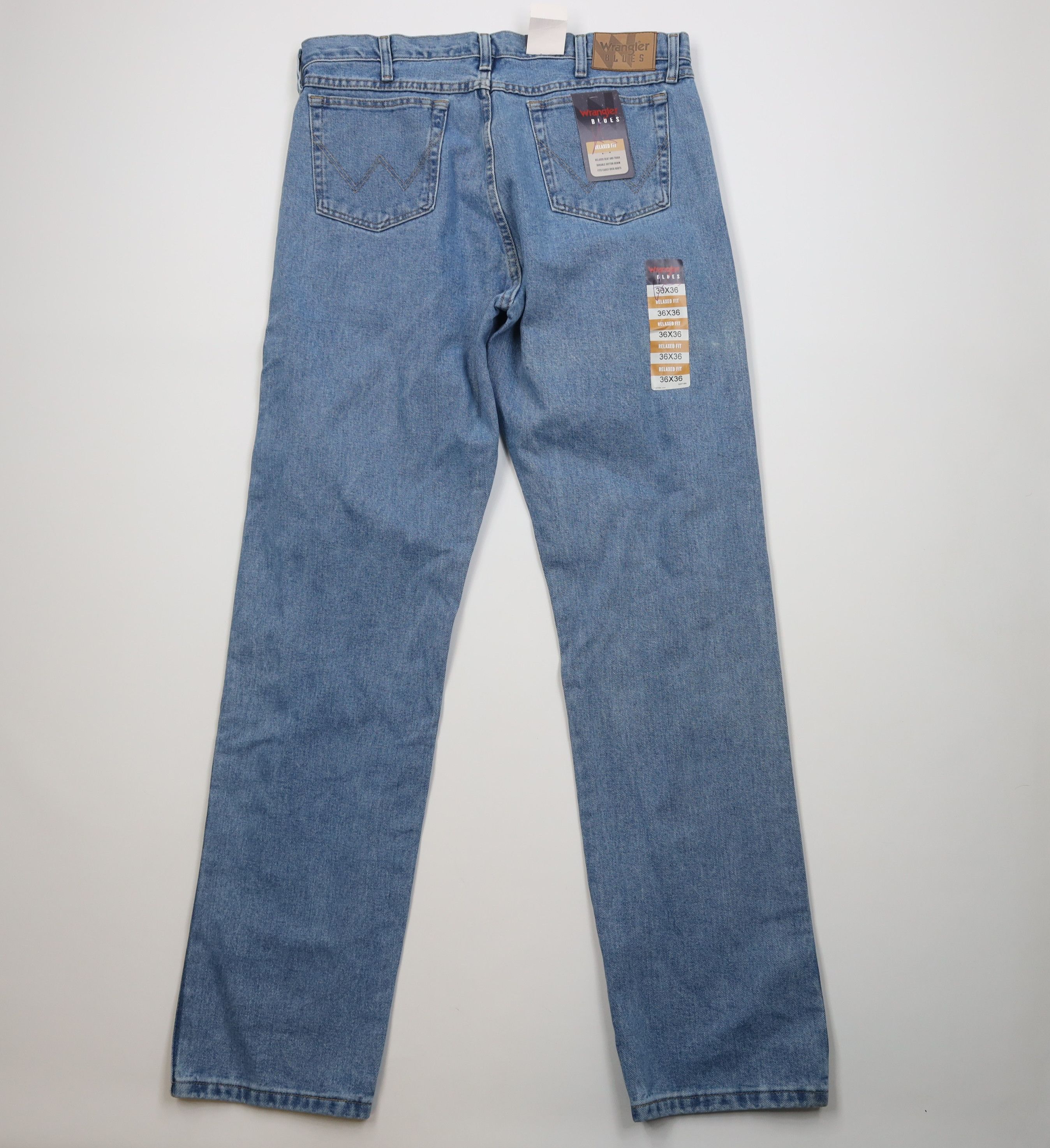 Wrangler Deadstock Vintage Y2K Wrangler Fit Bootcut Denim Jeans Blue Size US 36 / EU 52 - 9 Thumbnail