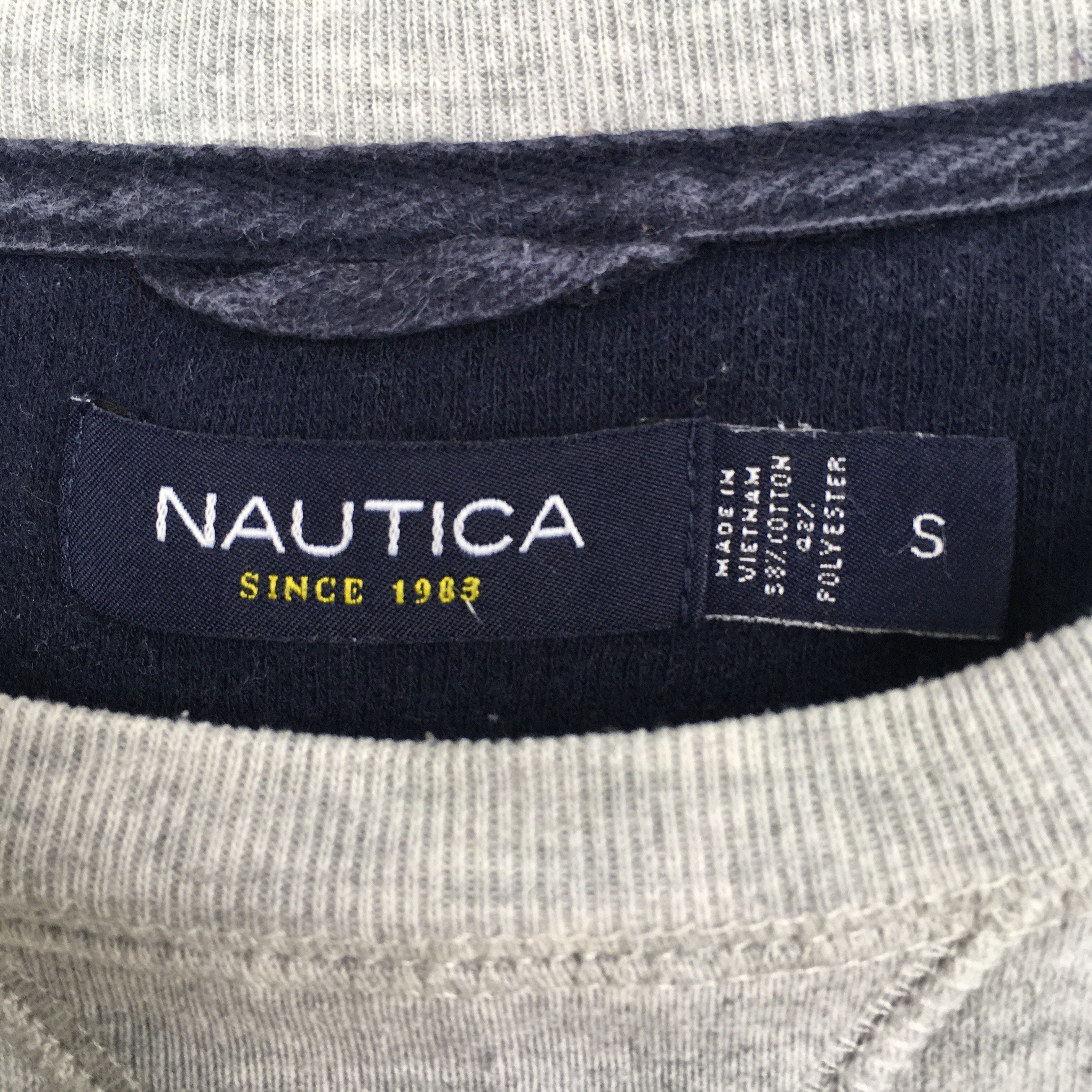 Nautica Vintage 90s Nautica Women Sweatshirt Small Size S / US 4 / IT 40 - 4 Thumbnail