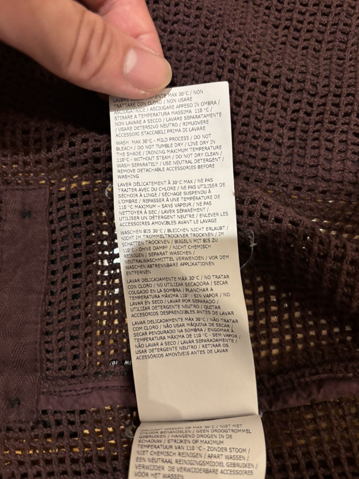 Stone Island Stone Island Shadow Project Vest Jacket Burgundy Purple Size US S / EU 44-46 / 1 - 8 Thumbnail