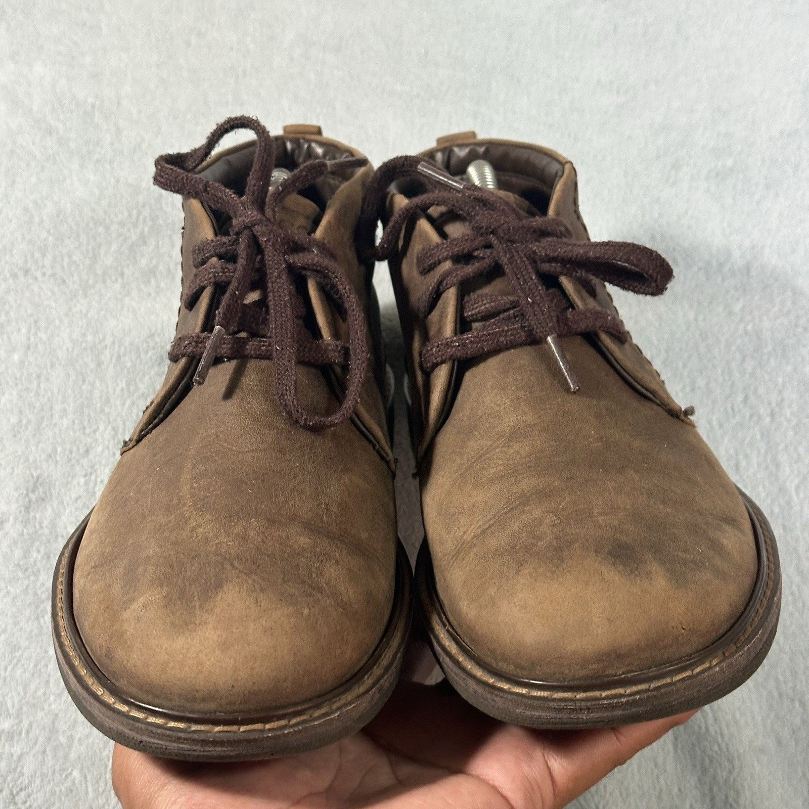 Ecco ECCO Boots Mens 7 Leather Turn GoreTex GTX Lace Ankle Chukka Size US 7 / EU 40 - 4 Thumbnail