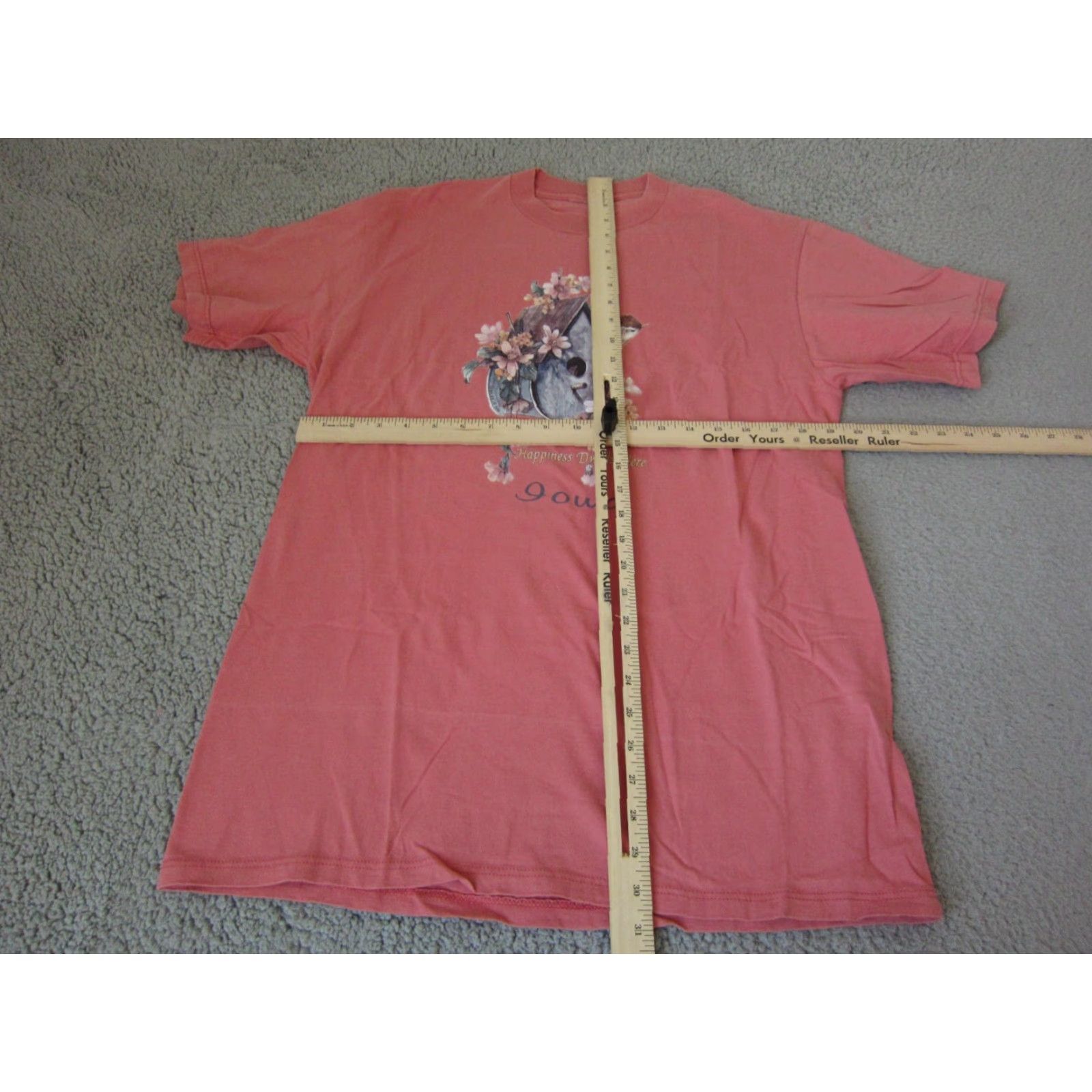 Vintage VINTAGE Grandma Shirt Mens L Pink 90s Birdhouse Tee T Cottage Core Birds Shirt Mens L Pink 90s Birdhouse Tee T Size US L / EU 52-54 / 3 - 5 Thumbnail