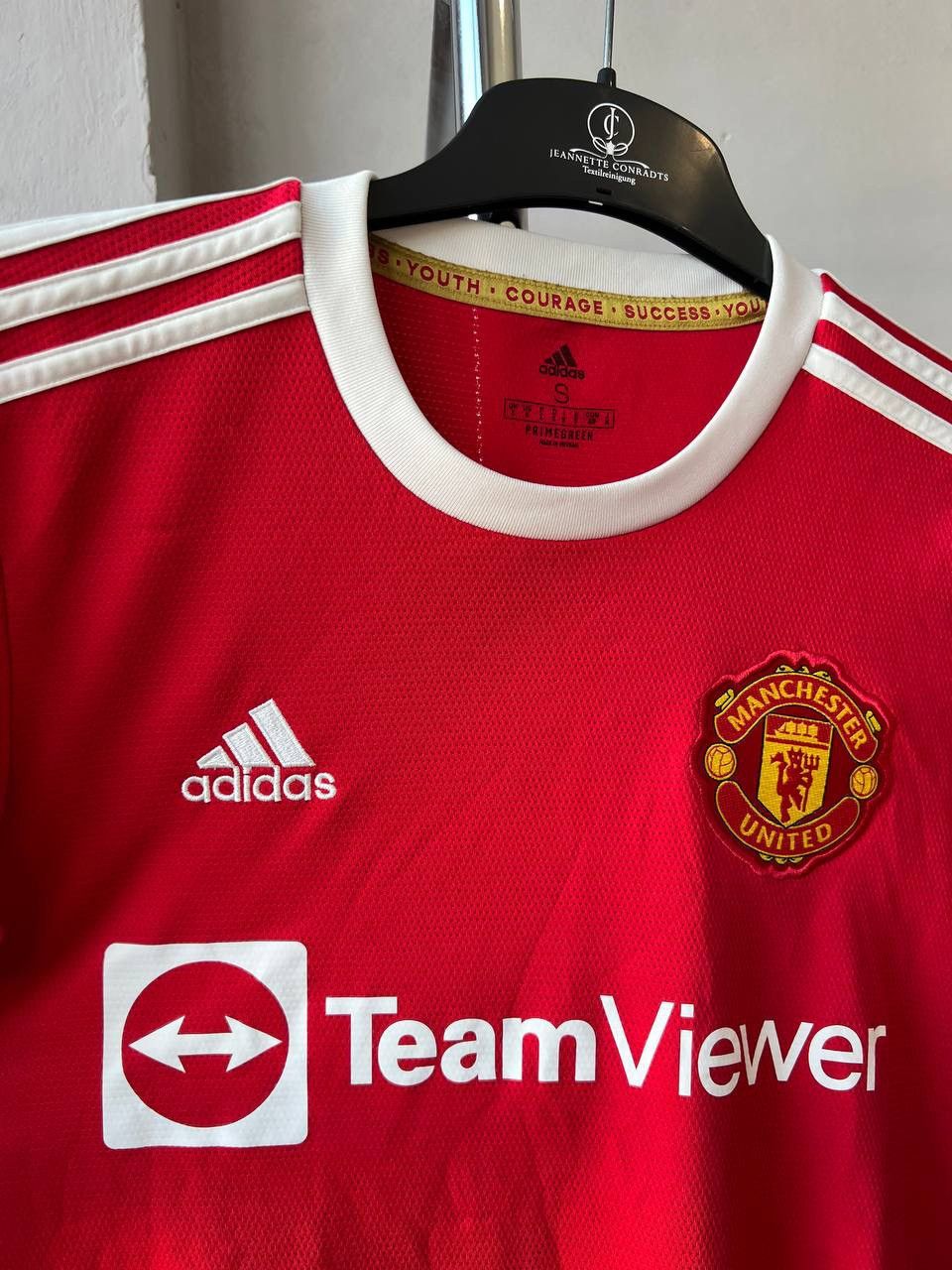 2021/22 MANCHESTER UNITED #7 RONALDO HOME SOCCER JERSEY SZ S