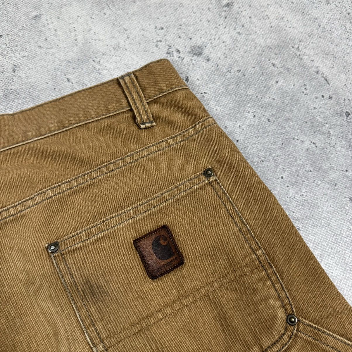Carhartt × Vintage Carhartt Distressed Logger Pants Size US 34 / EU 50 - 4 Thumbnail