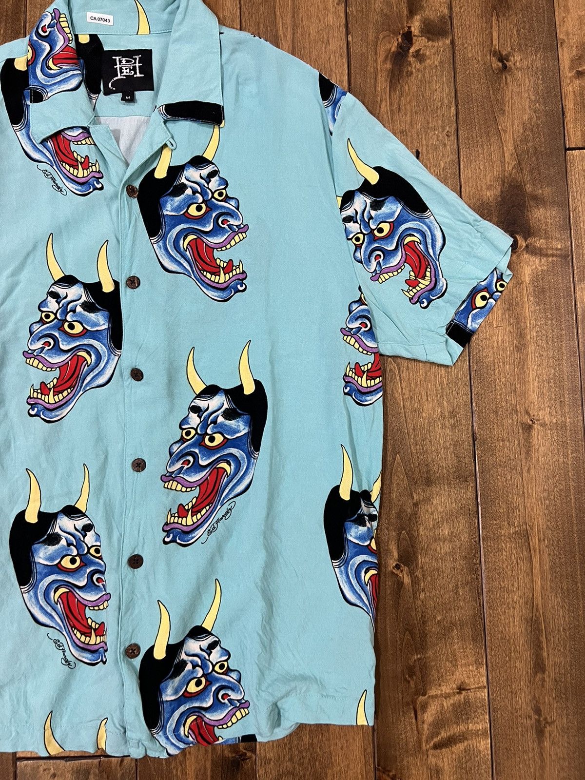 Ed Hardy Vintage Ed Hardy Short sleeve button up shirt Size US M / EU 48-50 / 2 - 5 Thumbnail