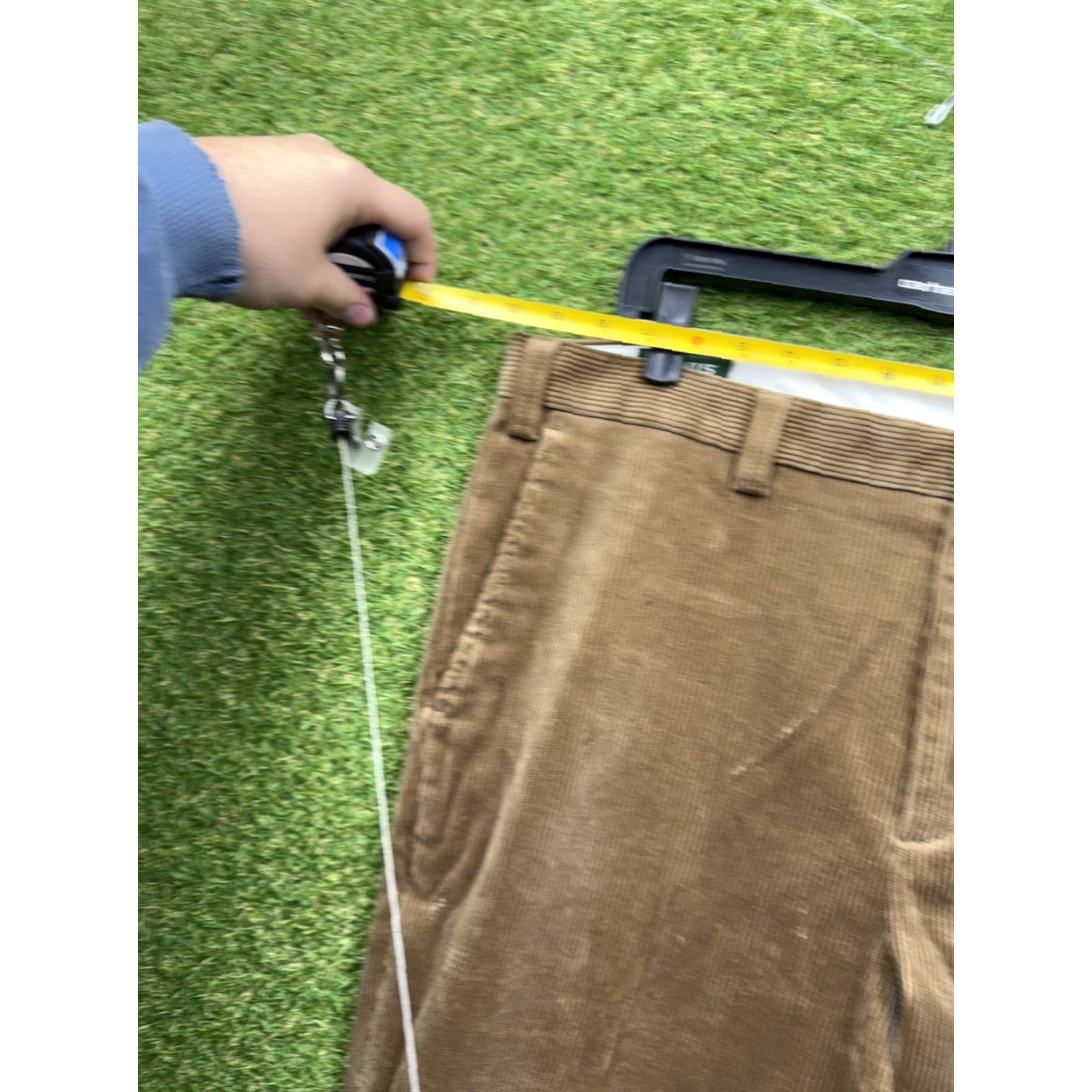 Orvis Orvis Pants Mens 38 Brown Corduroy Straight Leg Brisbane Moss Classic Fit Gorp Size US 38 / EU 54 - 3 Thumbnail