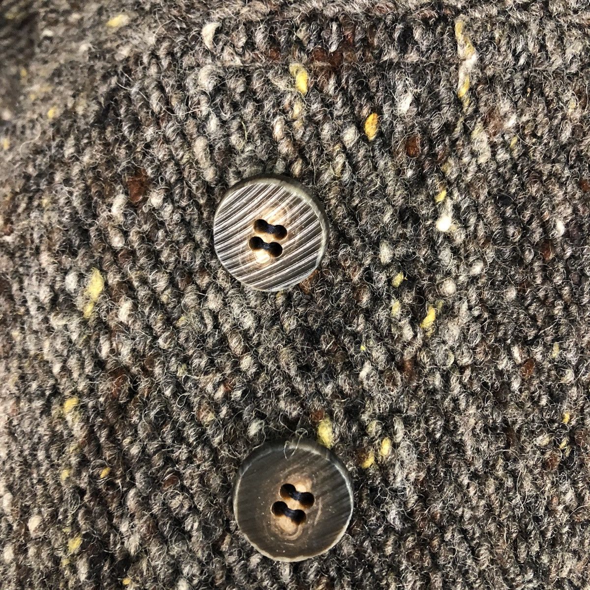 Japanese Brand × Vintage 📌Silver Eye Herringbone Wool Double Collar Issey Miyake Size US M / EU 48-50 / 2 - 20 Thumbnail
